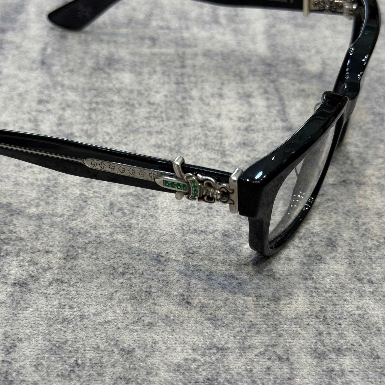 Chrome Hearts Chrome Hearts Vagillionaire II black Emeralds Size ONE SIZE - 3 Thumbnail