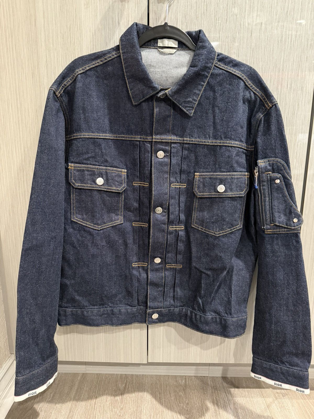 Dior Dior Selvedge Denim Saddle Jacket Size US L / EU 52-54 / 3 - 1 Thumbnail