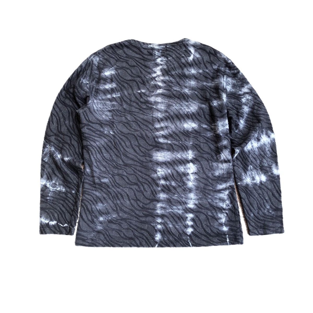If Six Was Nine Nicole Club For Men Embossed Wavy Pattern longsleeve Size US L / EU 52-54 / 3 - 2 Thumbnail