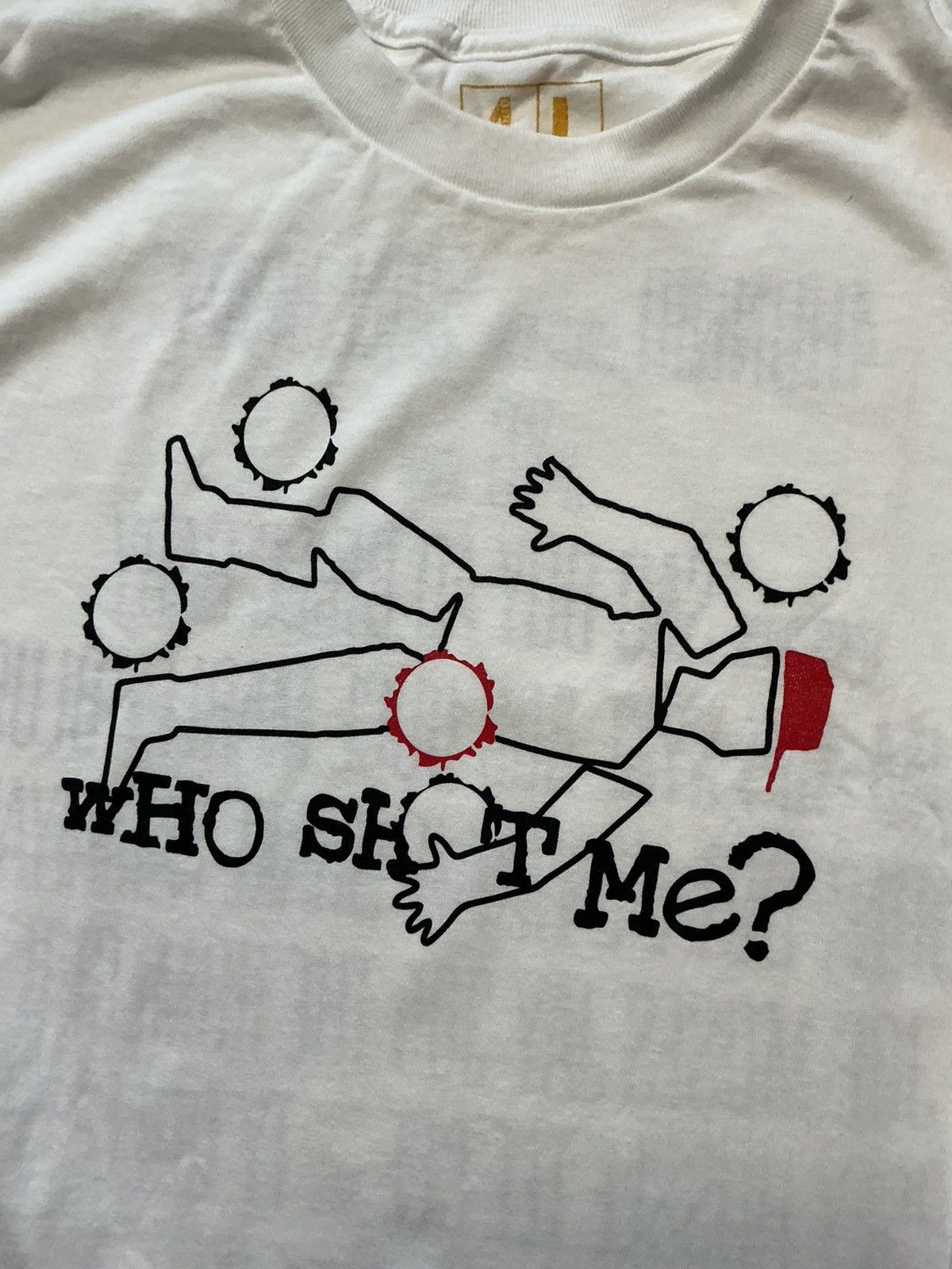 4HUNNID 4 Hunnid YG Still Brazy Who Shot Me Album Krime Seen T-Shirt Size US L / EU 52-54 / 3 - 6 Thumbnail