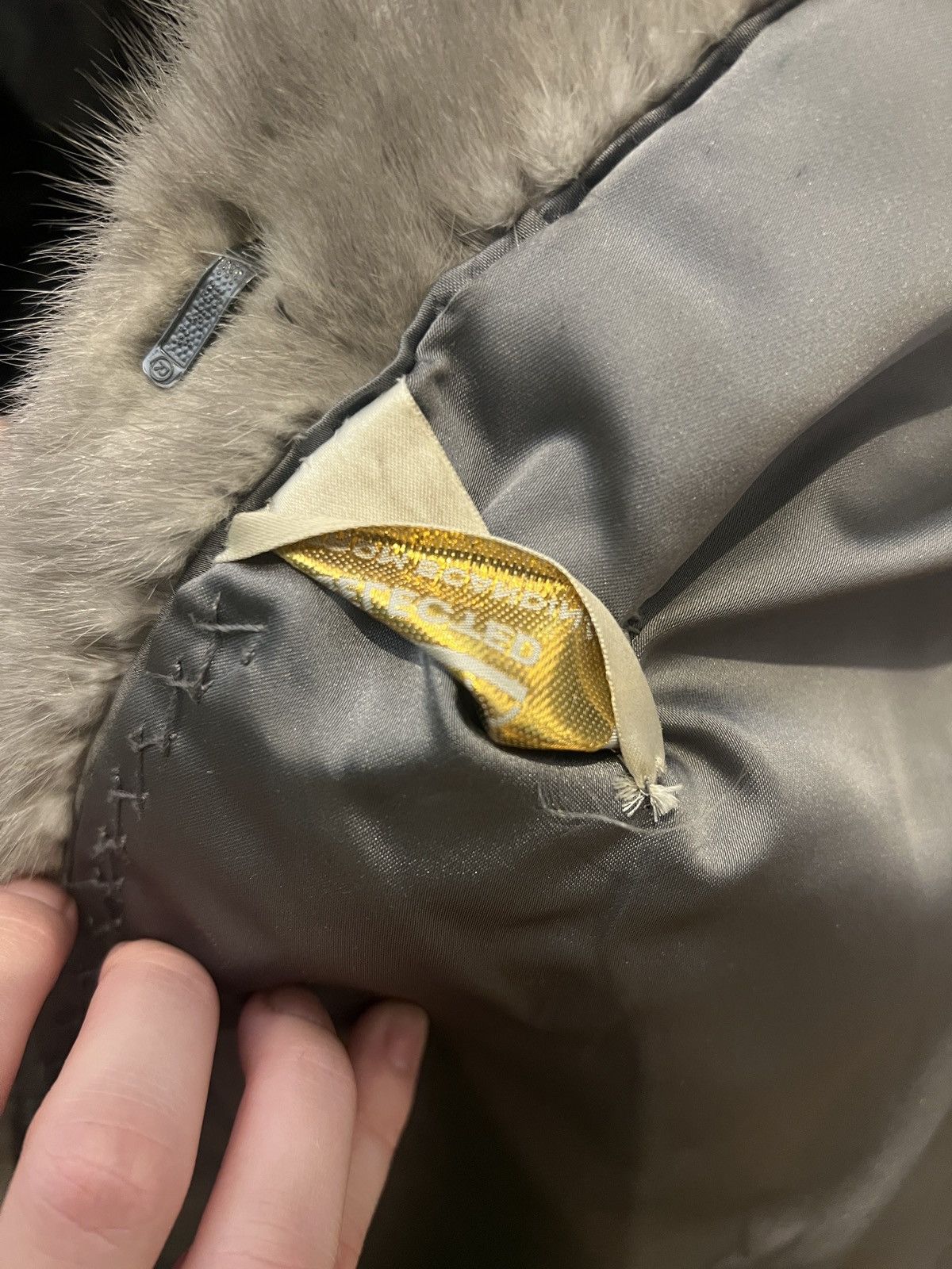 Sagafurs Gold Saga selected Luxury Mink Coat Very Rare Vintage 00s Size M / US 6-8 / IT 42-44 - 16 Thumbnail