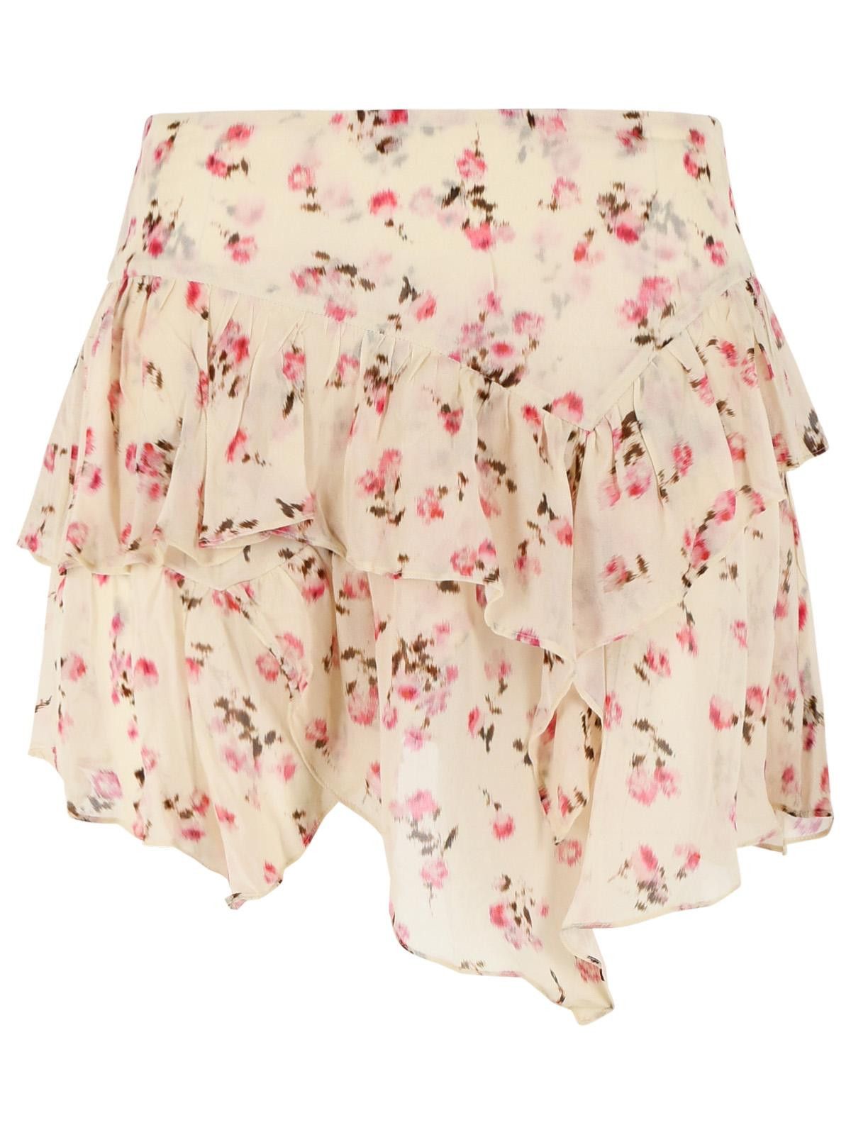 Isabel Marant Etoile ISABEL MARANT ETOILE 'Lolita' Beige Viscose Skirt Size 27" / US 4 / IT 40 - 1 Thumbnail
