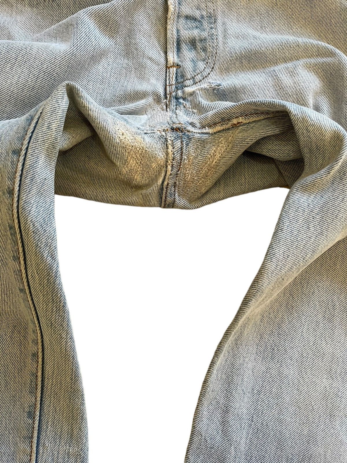 Levi's Vintage 70s Levis 501 Selvedge Bartacks Jeans Button 524 Size US 26 / EU 42 - 6 Thumbnail