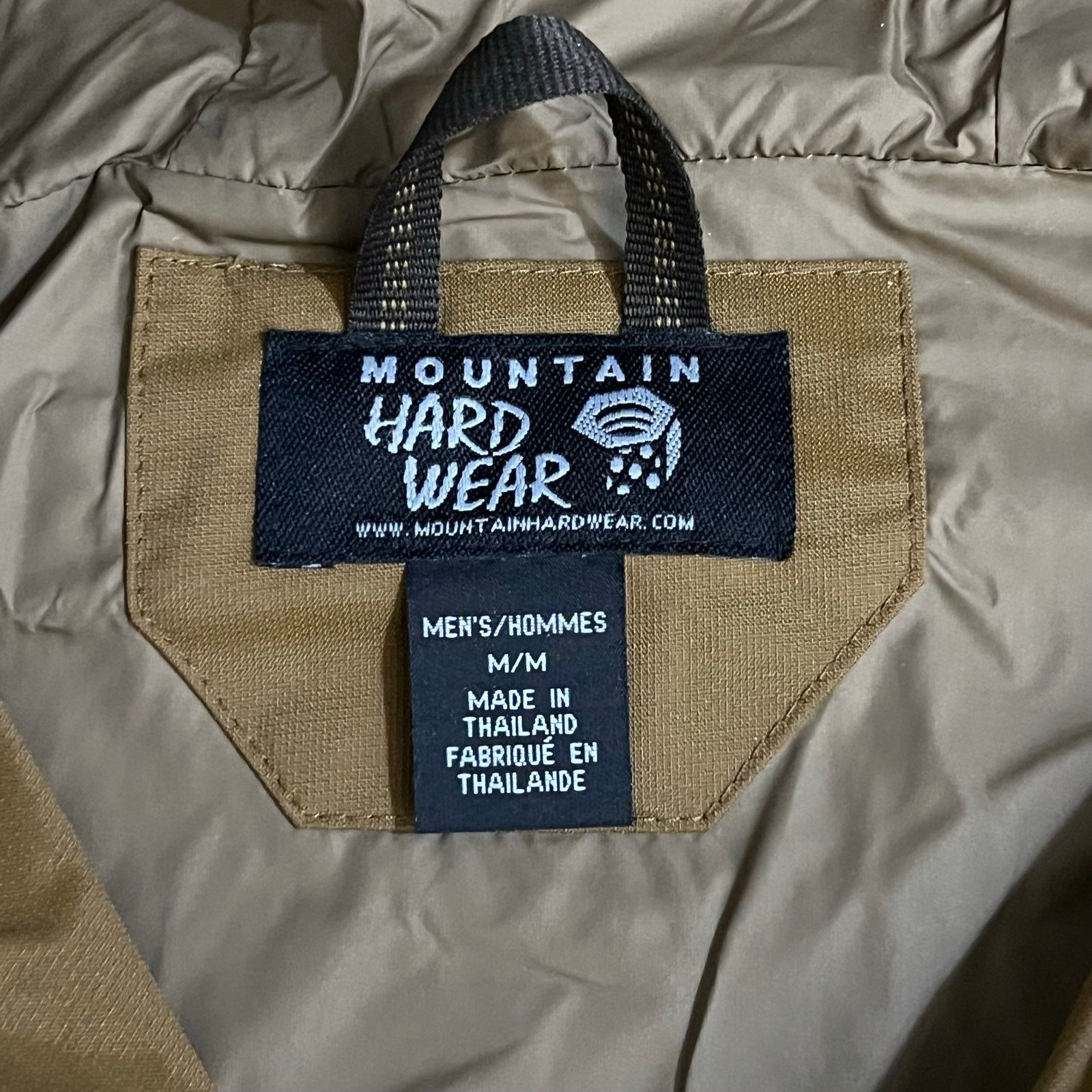 Mountain Hardwear Mountain Hardwear Dry Q Jacket Mens Sz M Brown Hooded ski Size US M / EU 48-50 / 2 - 4 Thumbnail