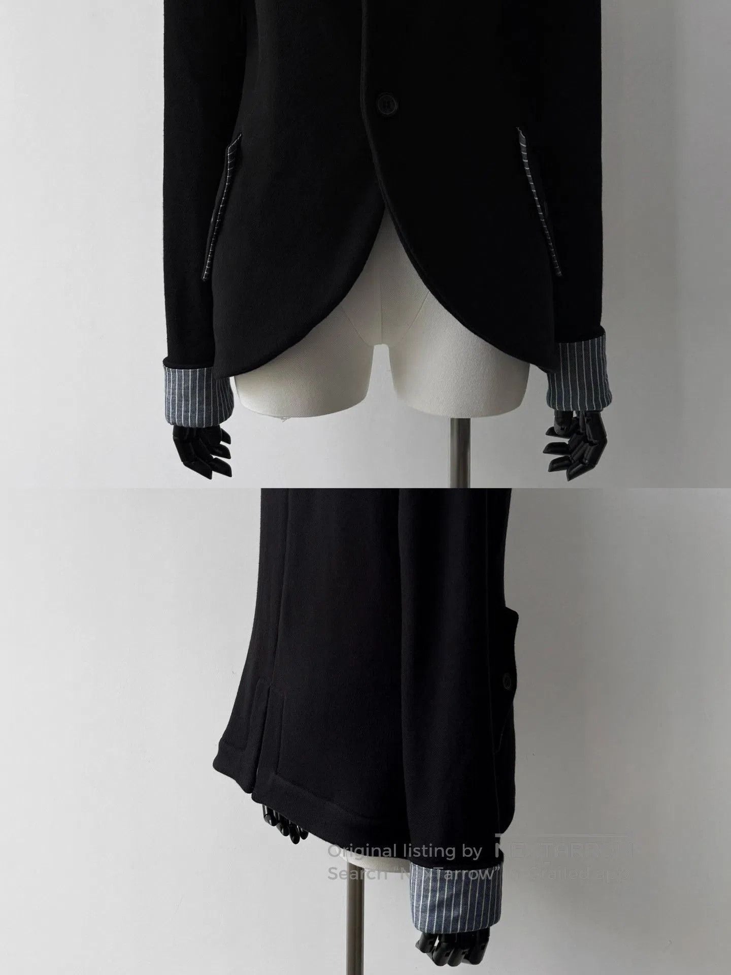 Yohji Yamamoto Yohji Yamamoto Y's 24SS Minimalist Suit Jacket. Size US M / EU 48-50 / 2 - 4 Thumbnail