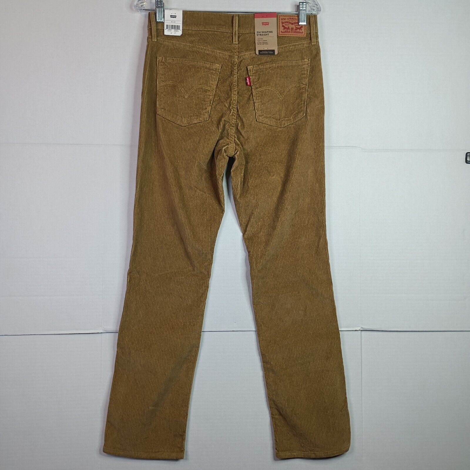 Levi's Levi's 314 Shaping Corduroy Pants Women's Size 30x30 Gold Size 30" / US 8 / IT 44 - 5 Thumbnail