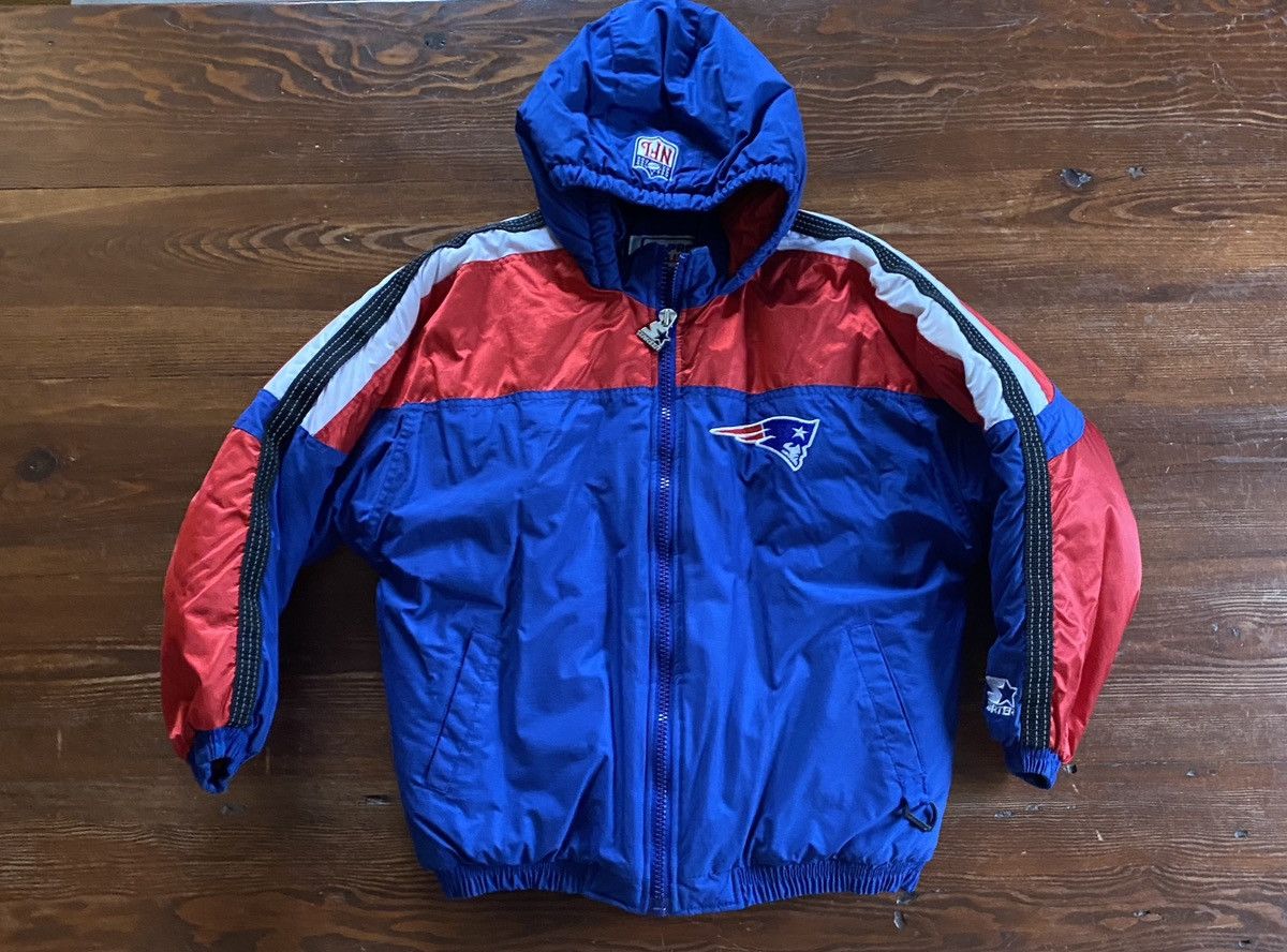 NFL × Starter × Vintage Vintage 90’s New England Patriots Starter KID’S MEDIUM Coat Size US XXS / EU 40 - 3 Thumbnail