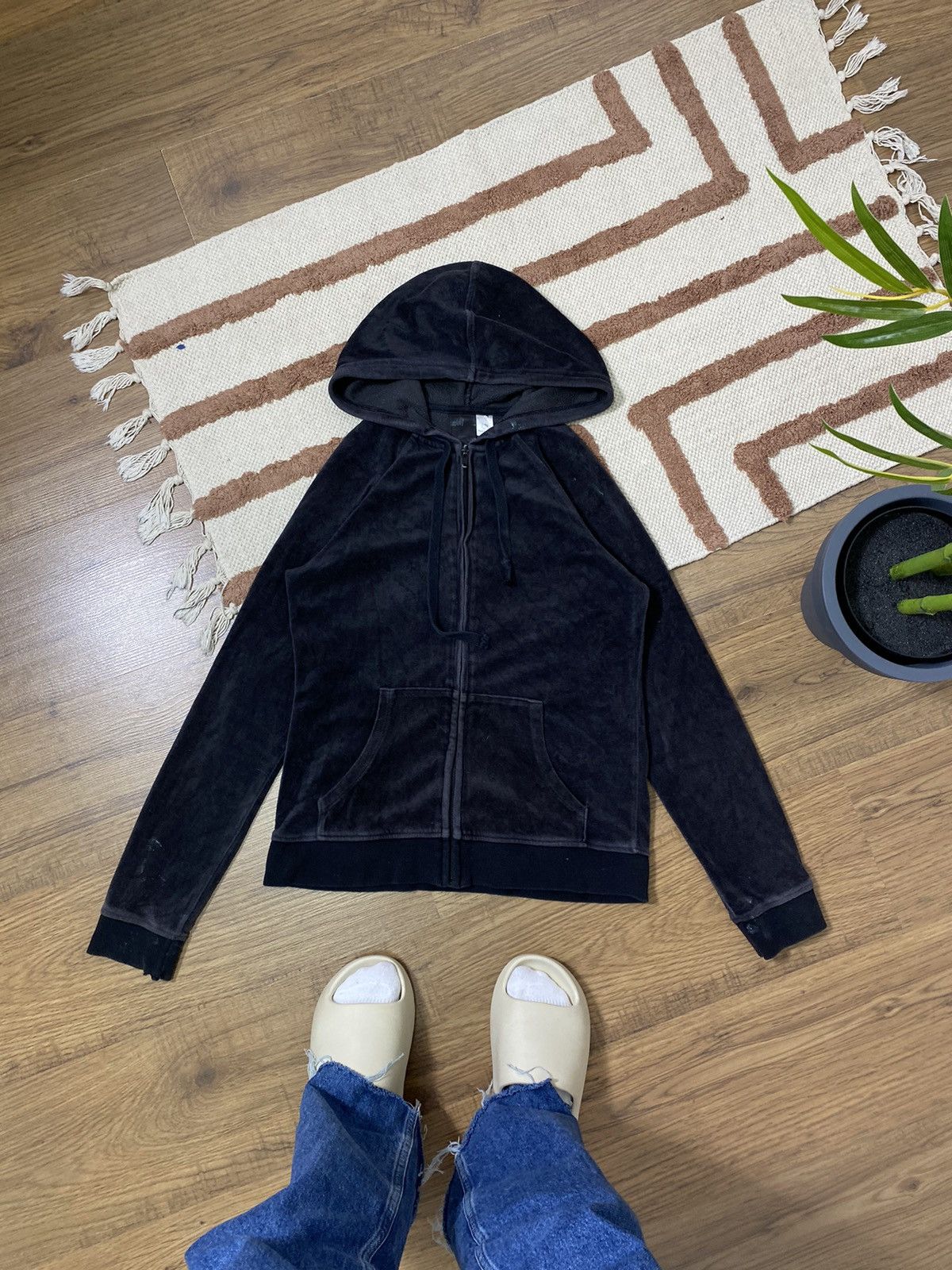 Cartoon Network VINTAGE HELLO KITTY DEVIL 00s JAPAN STYLE VELOUR TRACKSUIT Size S / US 4 / IT 40 - 3 Thumbnail