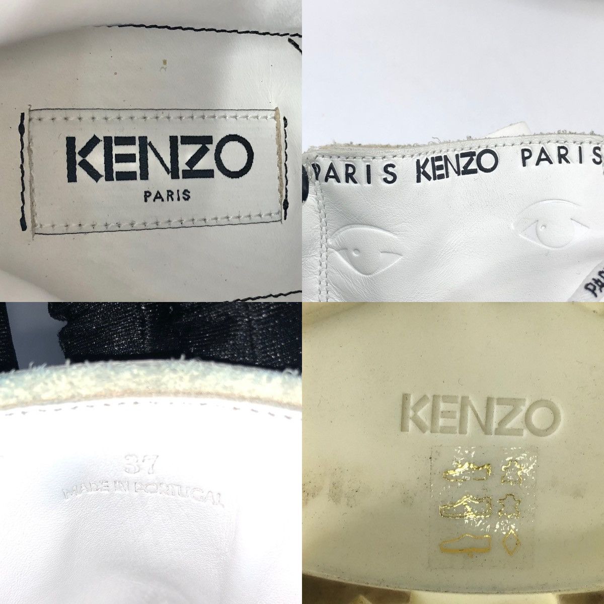 Kenzo Authentic Kenzo White Highcut Boots Size US 5 / EU 37 - 6 Thumbnail