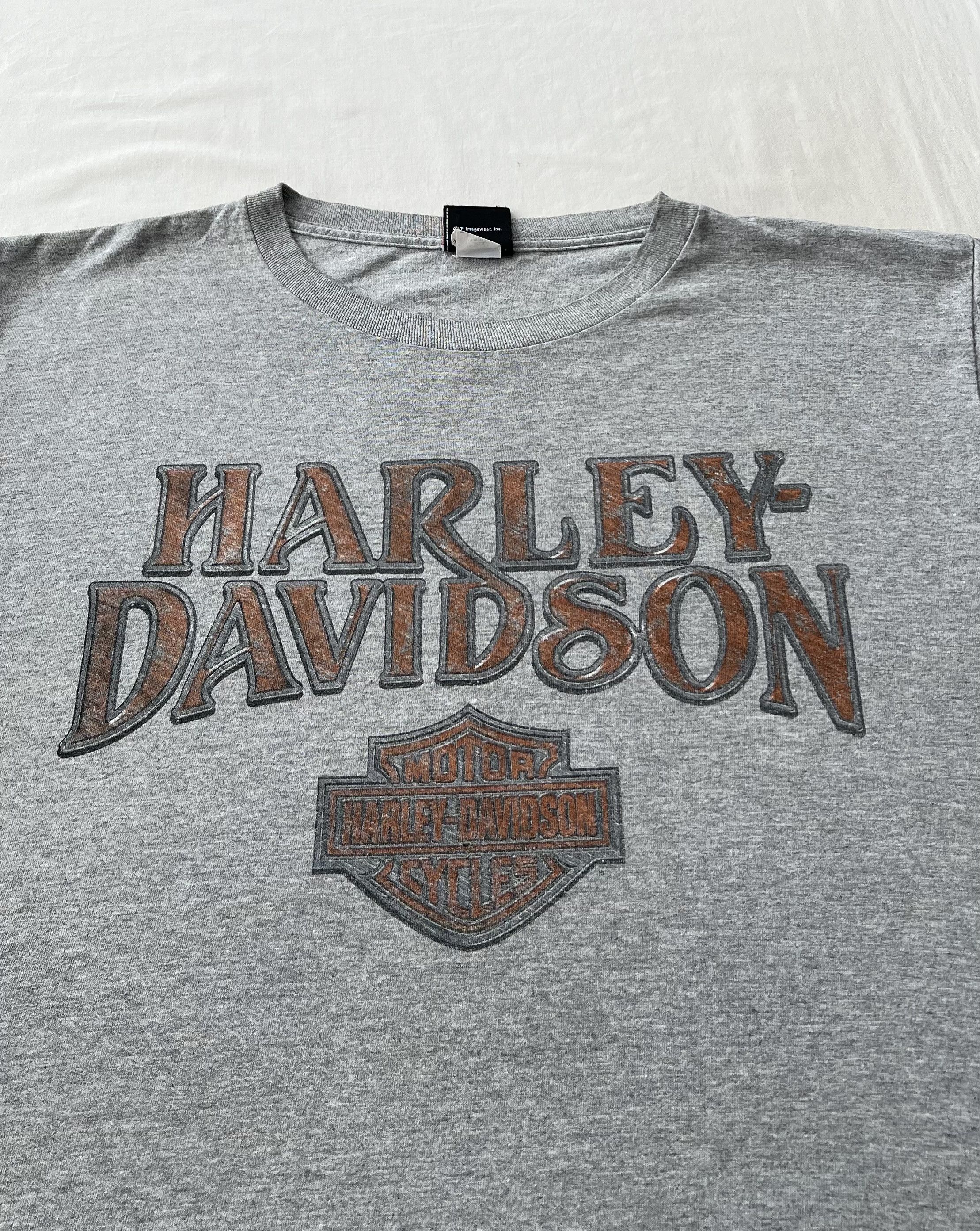 Harley Davidson Vintage 2005 Harley Davidson Motorcycle New Mexico T-shirt Size US XL / EU 56 / 4 - 3 Thumbnail