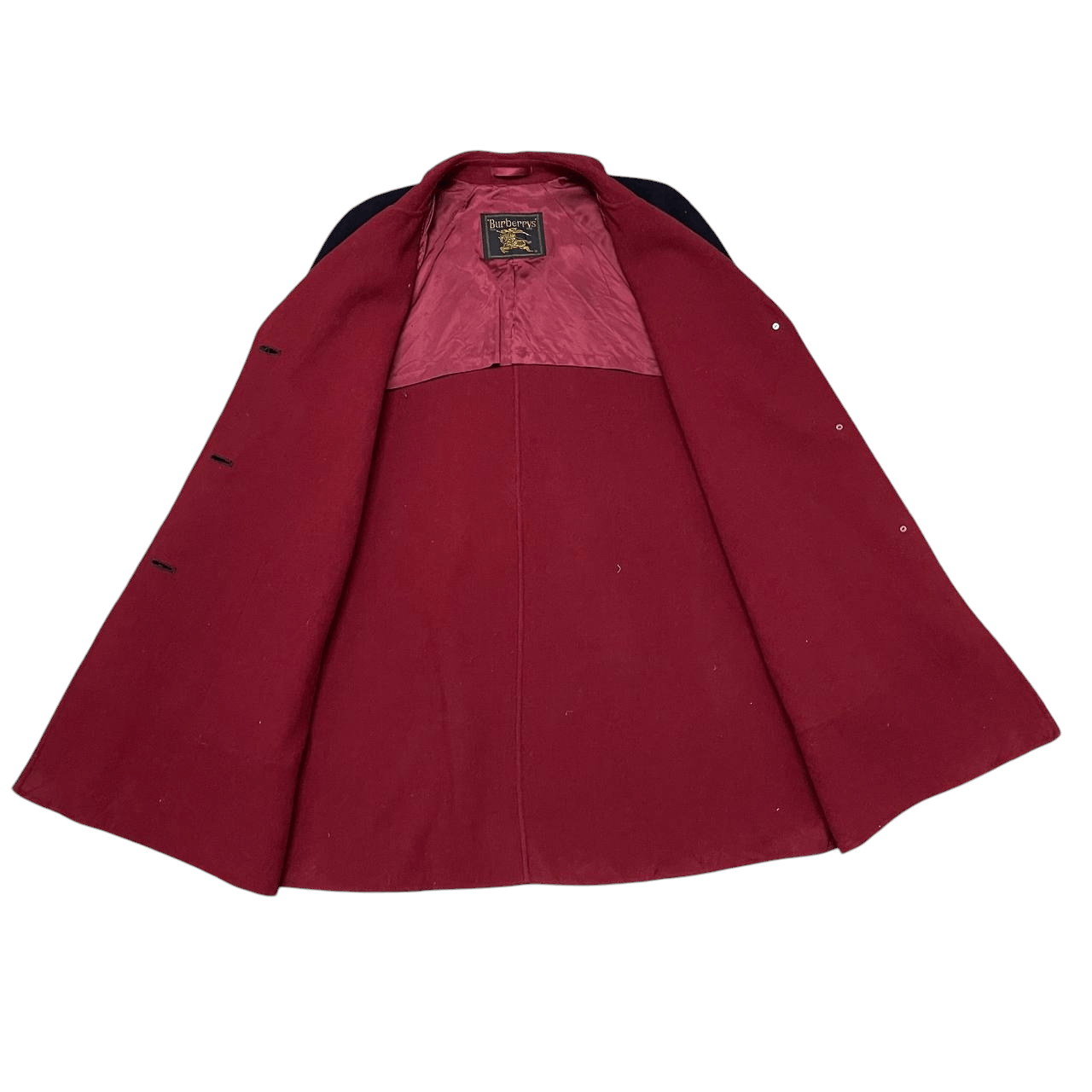 Burberry Vintage Burberry Wool Overcoat Size M / US 6-8 / IT 42-44 - 7 Thumbnail