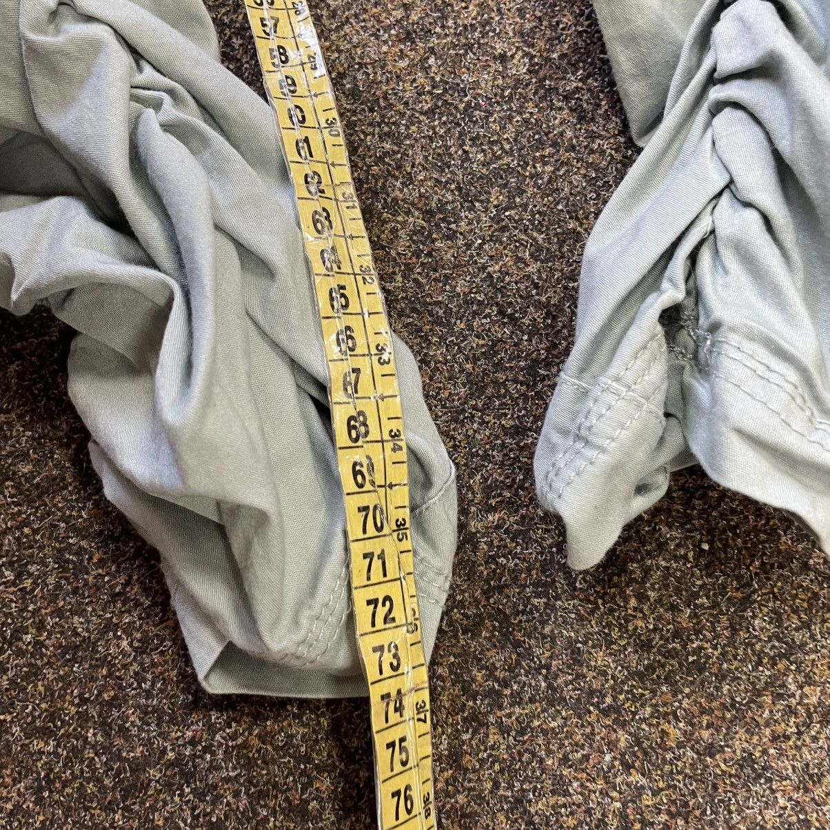 Vintage Y2K Baggy Wide Leg Distressed Cargo Pants Streetwear Logo Size 32" / US 10 / IT 46 - 8 Thumbnail