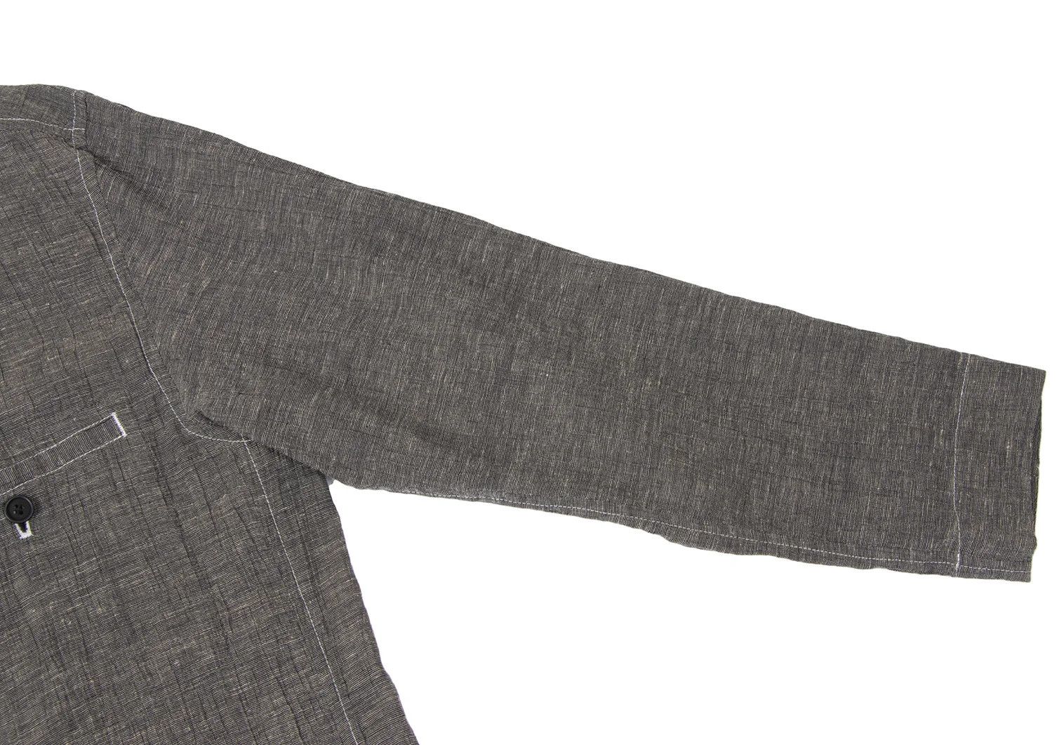 Issey Miyake Gray Stitch Shirt Jacket in Good Condition, Size M Size US M / EU 48-50 / 2 - 6 Thumbnail
