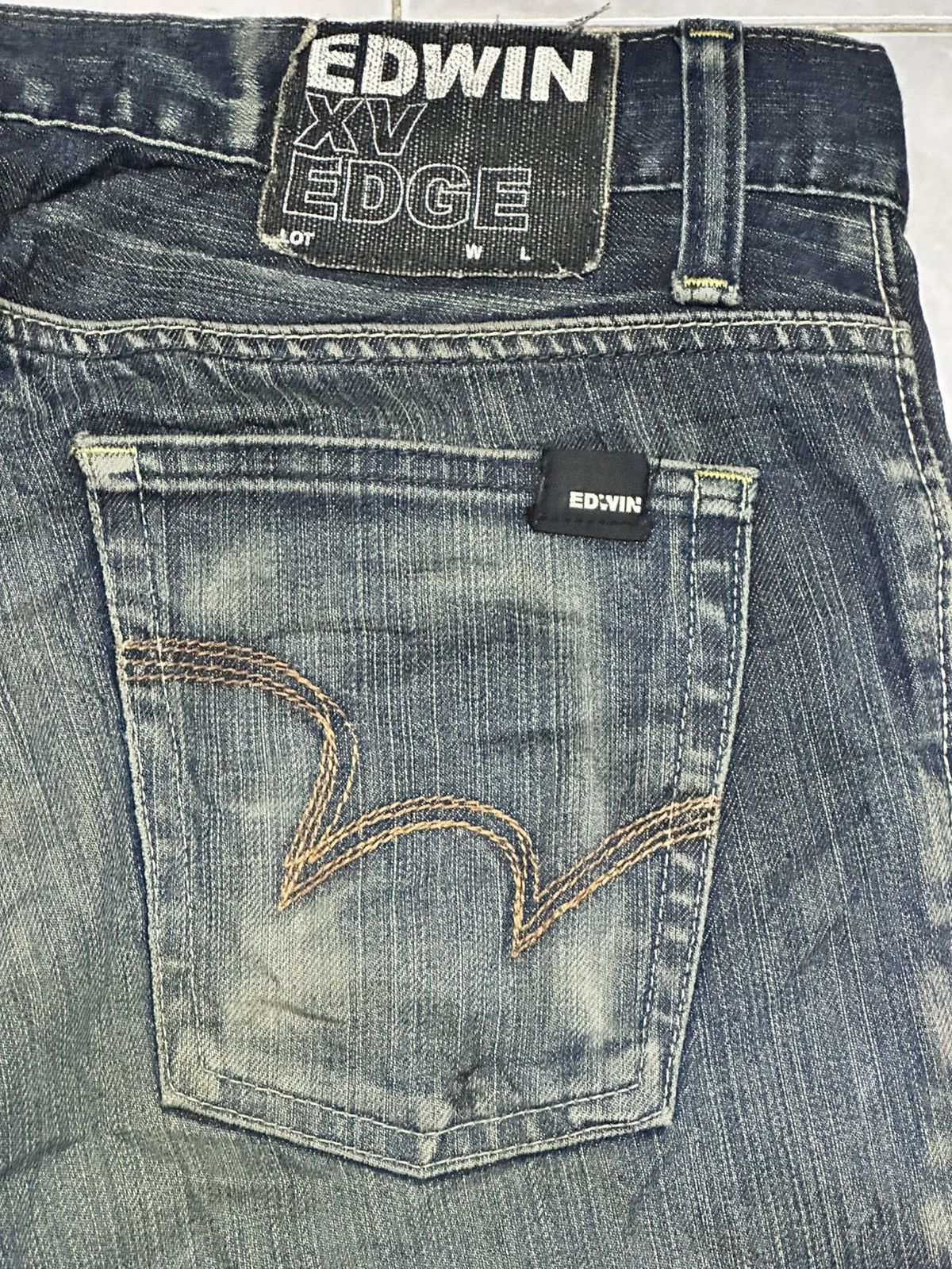 Edwin Edwin XV Edge Vintage Baggy Wideleg and Mudwash Size US 35 - 7 Thumbnail