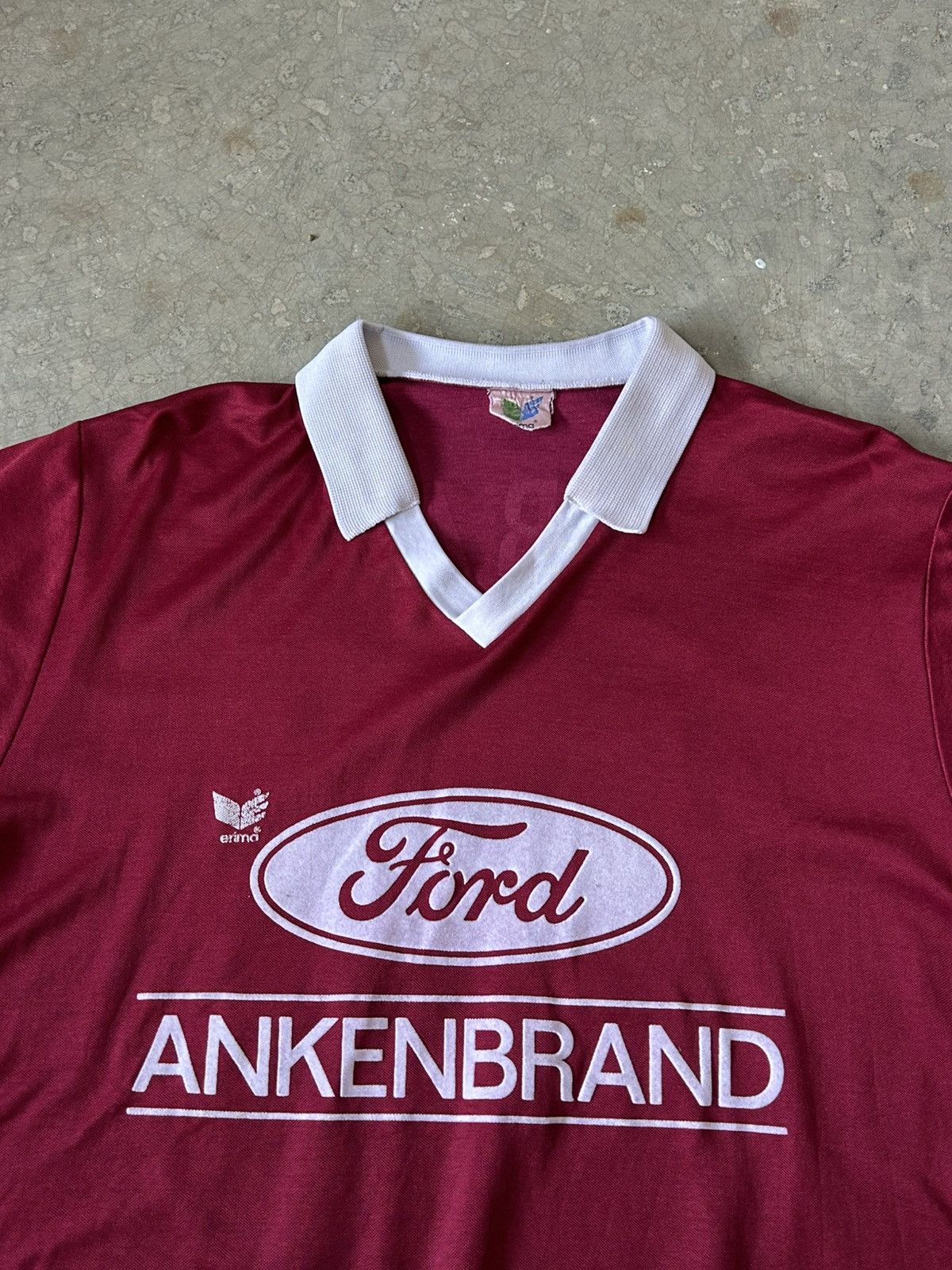Erima Erima West Germany Jersey Vintage Ford Y2K 80s 70s Rare Size US L / EU 52-54 / 3 - 5 Thumbnail
