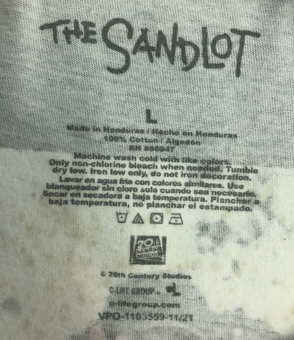 Vintage Vintage 20th Century Studios The Sandlot T-Shirt Size US L / EU 52-54 / 3 - 8 Thumbnail
