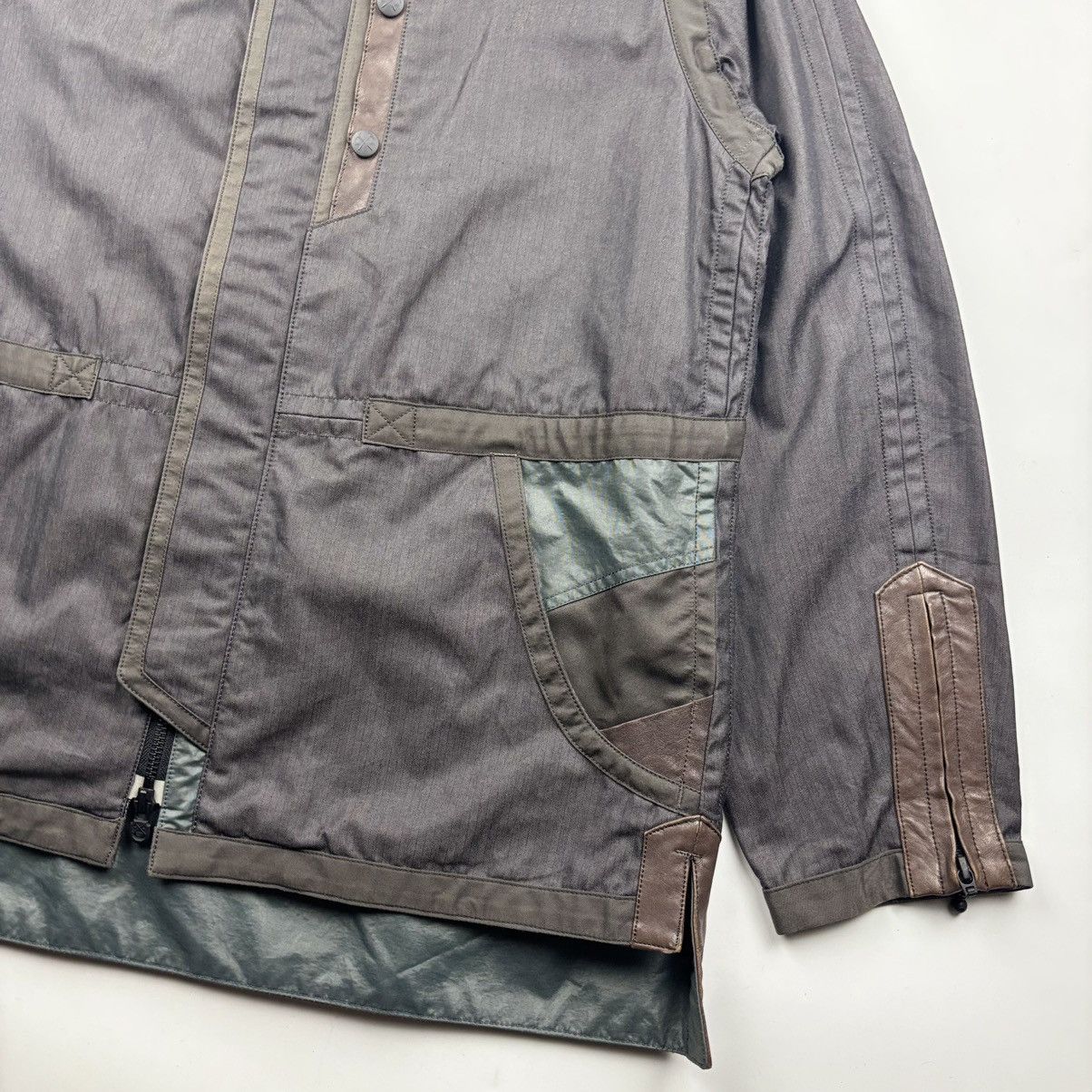 White Mountaineering White Mountaineering Multi Cloth Military Jacket Size US L / EU 52-54 / 3 - 6 Thumbnail