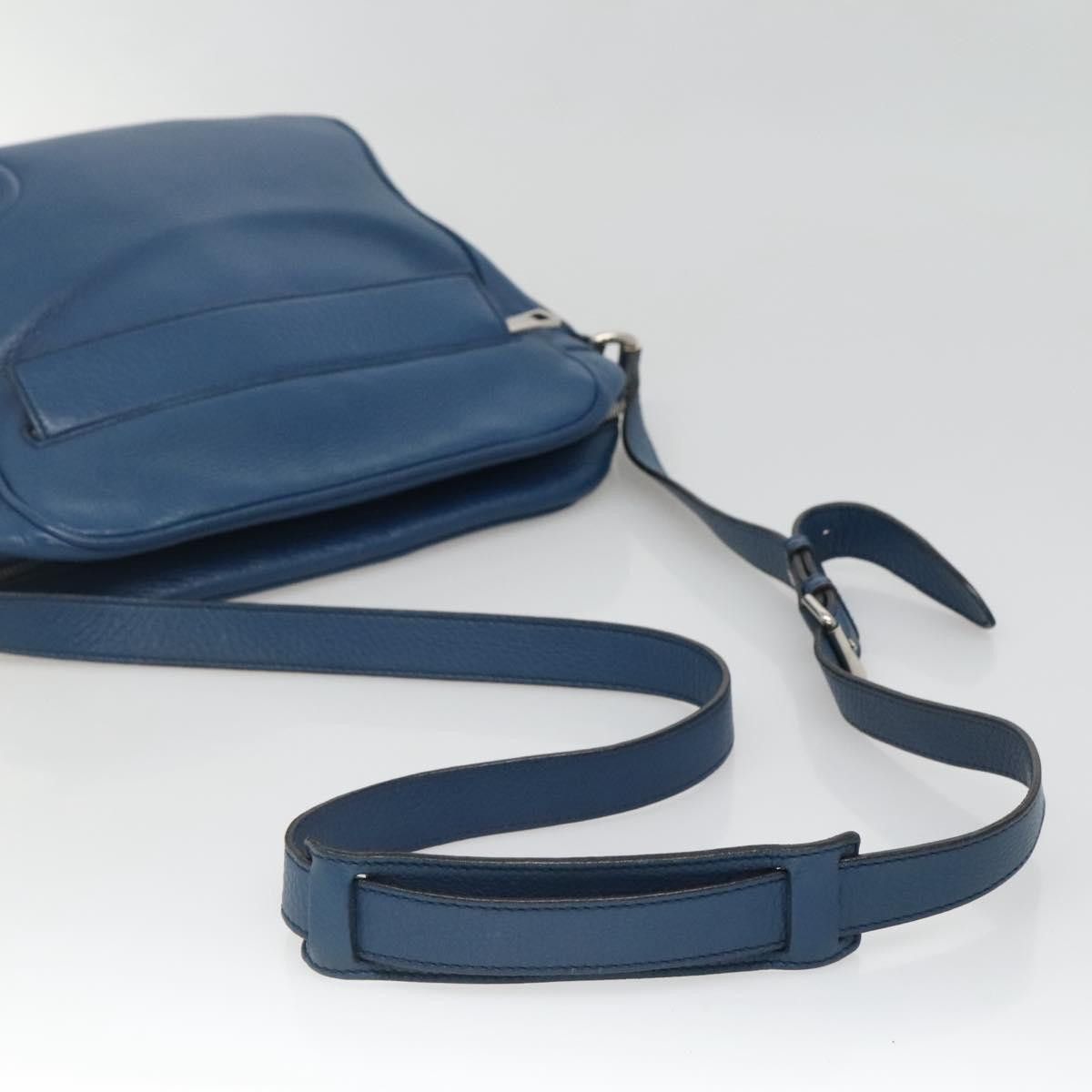 Gucci GUCCI Shoulder Bag Leather Blue Silver Size ONE SIZE - 7 Thumbnail