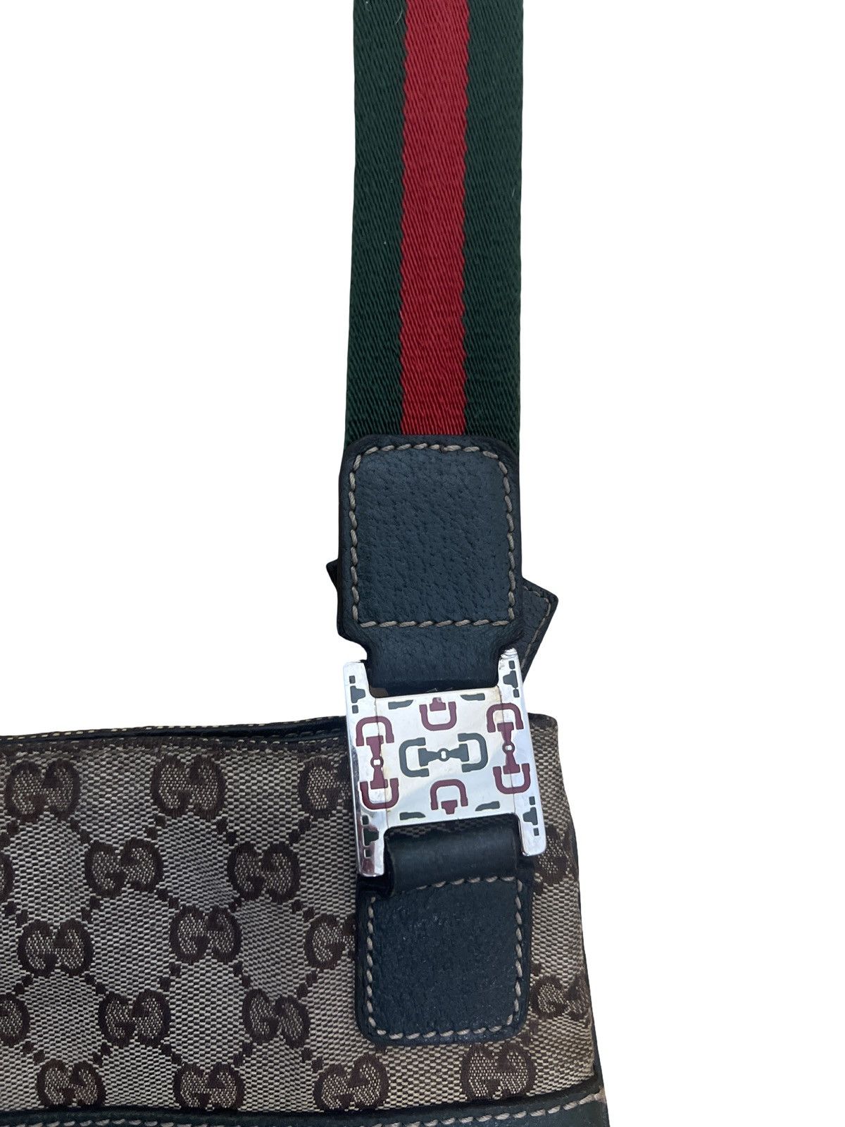 Gucci Gucci Monogram Vintage Shoulder Bag Size ONE SIZE - 5 Thumbnail