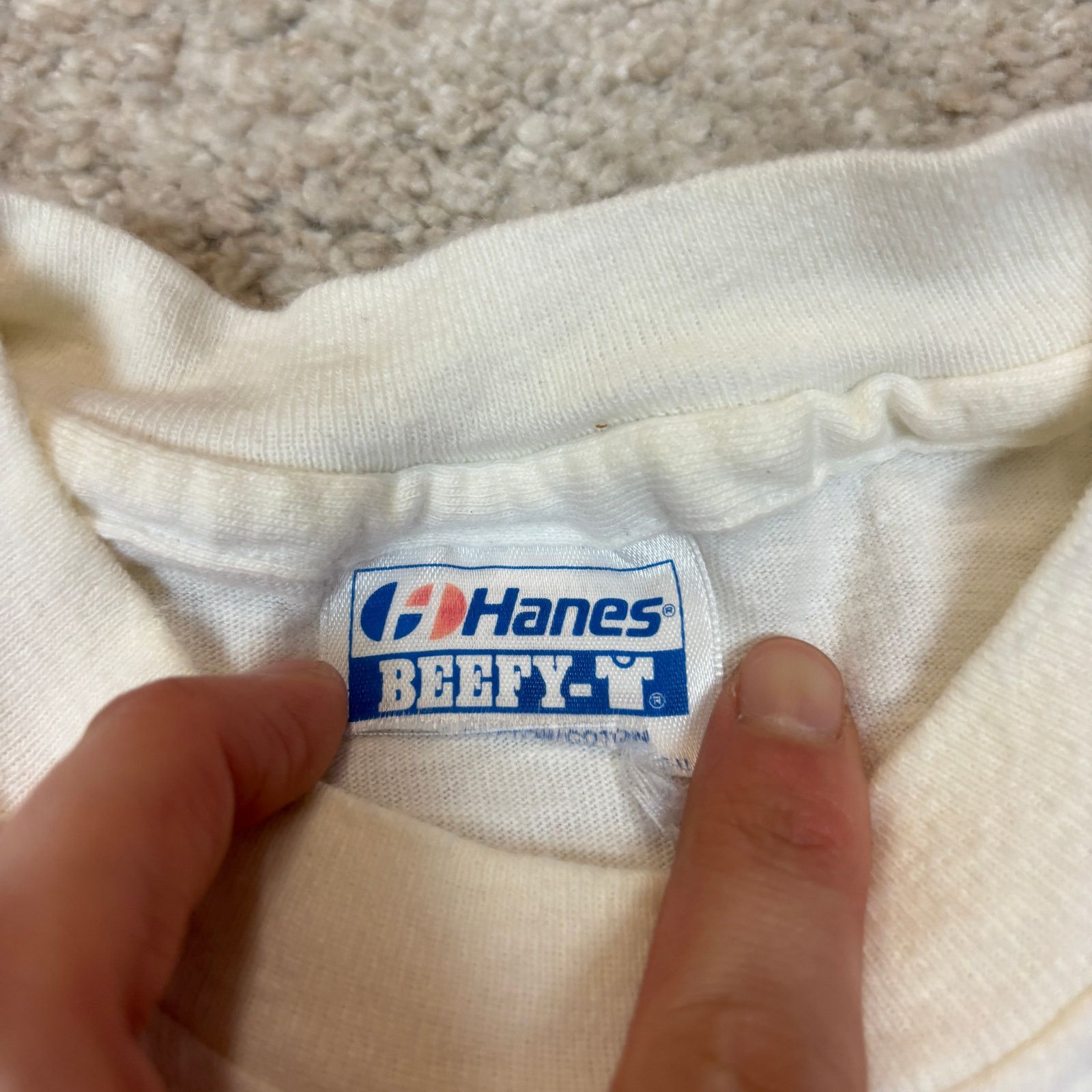 Hanes × Vintage VTG 90s Life Liberty Pursuit of Happiness AIDS Shirt Men's L Size US L / EU 52-54 / 3 - 9 Thumbnail