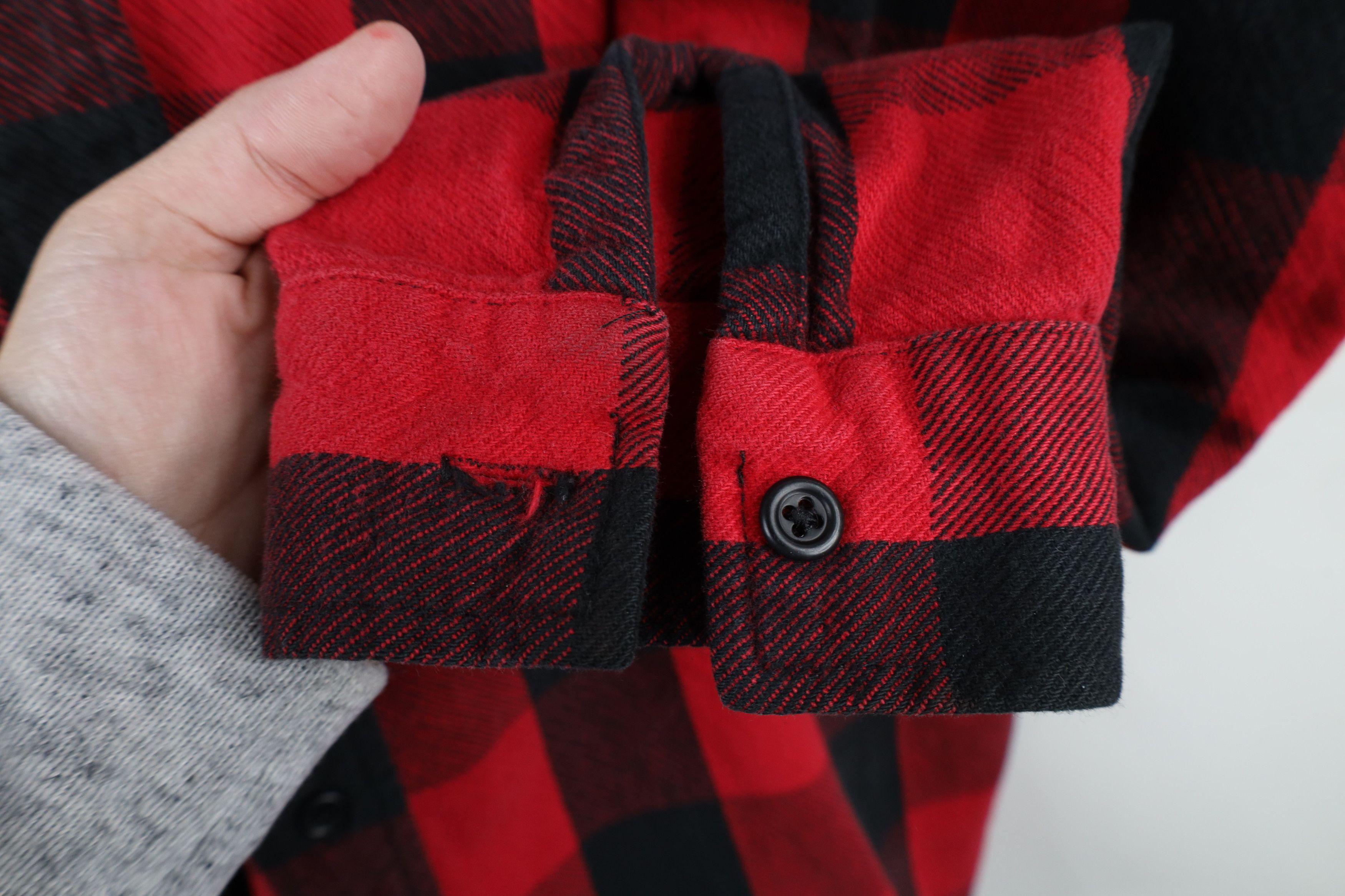 Vintage Vintage 90s Big Bill Heavyweight Button Shirt Plaid USA Size US XXL / EU 58 / 5 - 6 Thumbnail