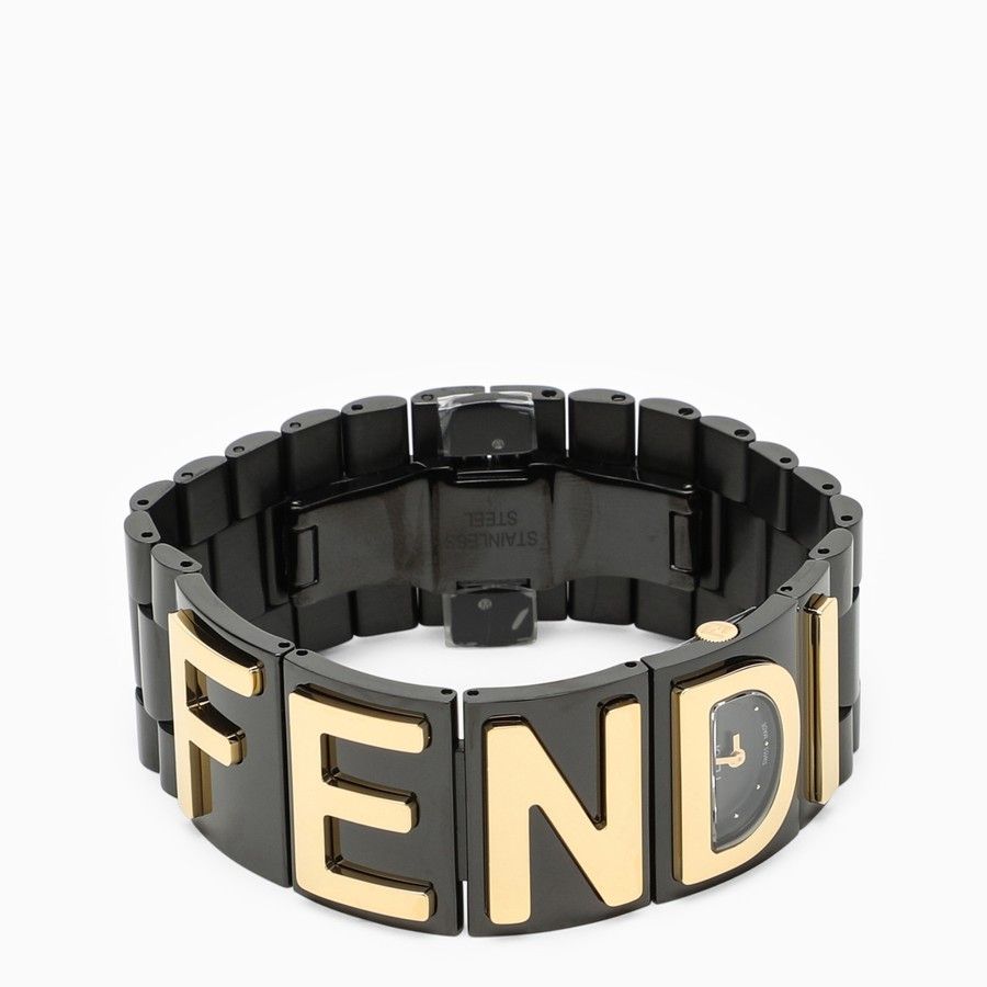 Fendi o1d2blof0824 Size: OS / Watch With Gold Logo Lettering Size ONE SIZE - 1 Thumbnail