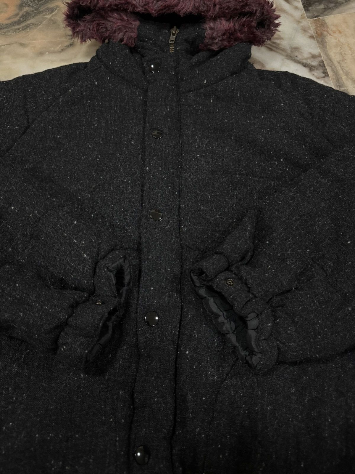 If Six Was Nine ROE Rule Of Engagement Punk Fur Hoodie Jacket Size US M / EU 48-50 / 2 - 12 Thumbnail