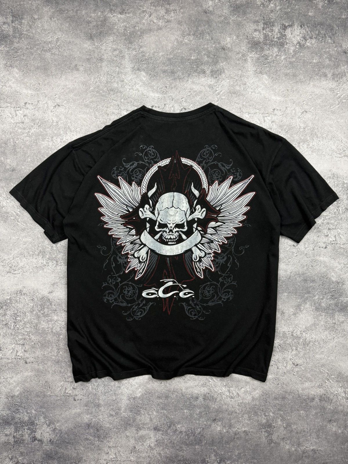 West Coast Choppers Vintage Orange County Choppers Big Logo T-Shirt Y2K Boxy Tee Size US XXL / EU 58 / 5 - 9 Thumbnail