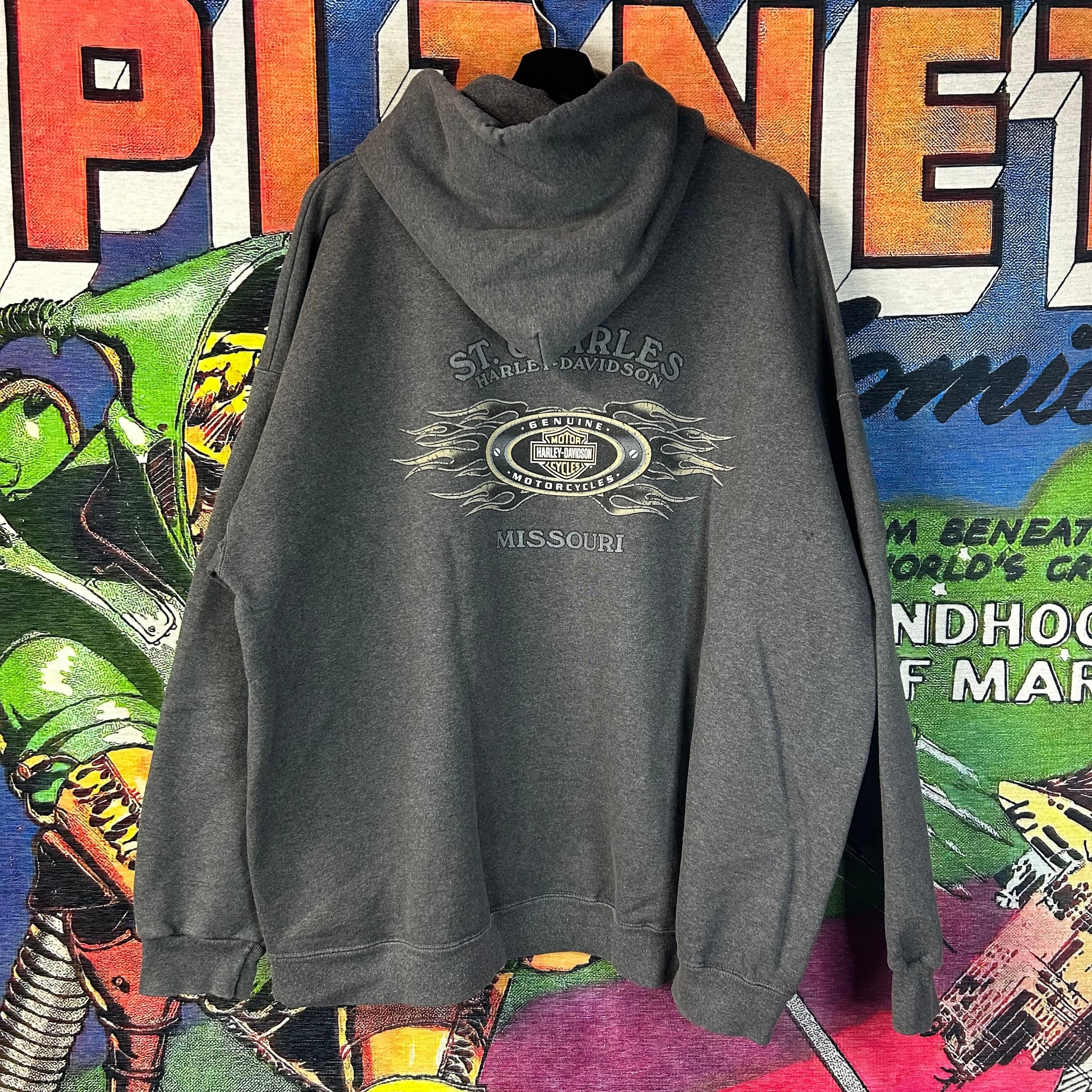 Harley Davidson Y2K Harley Davidson ‘Rock-n-Roar’ Hoodie Size 2XL Size US XXL / EU 58 / 5 - 2 Thumbnail