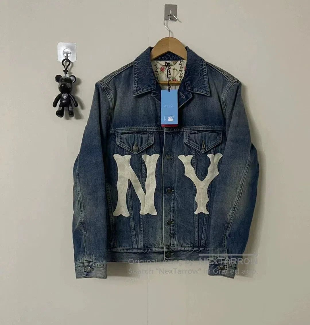 gucci x ny denim jacket all-star edition.