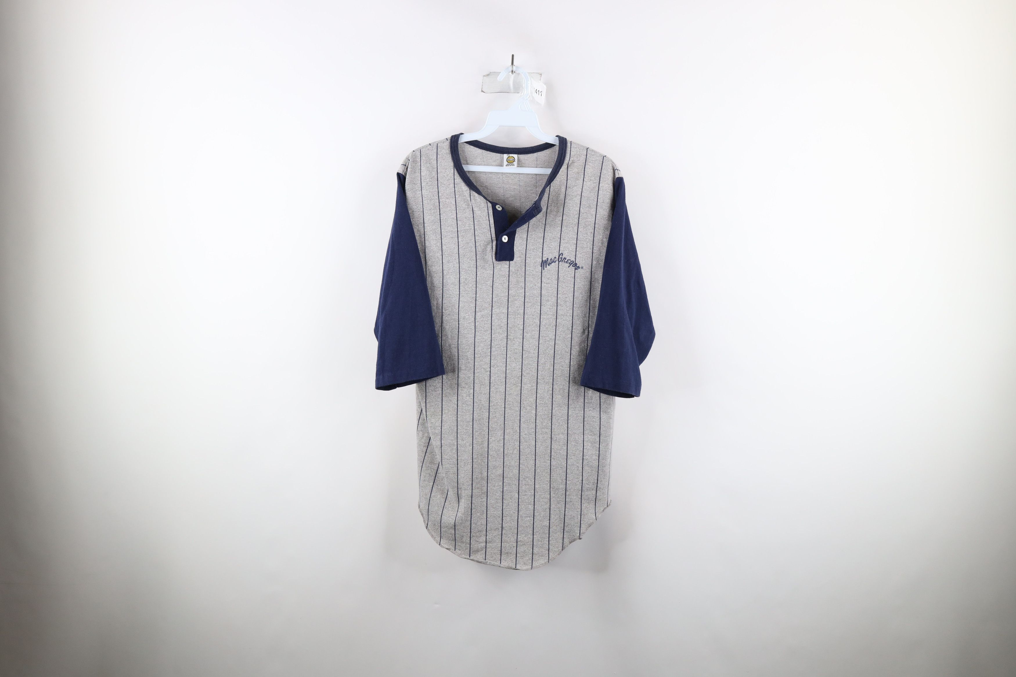 Vintage Vintage 70s Streetwear 3/4 Sleeve Raglan T-Shirt USA Size US L / EU 52-54 / 3 - 1 Thumbnail
