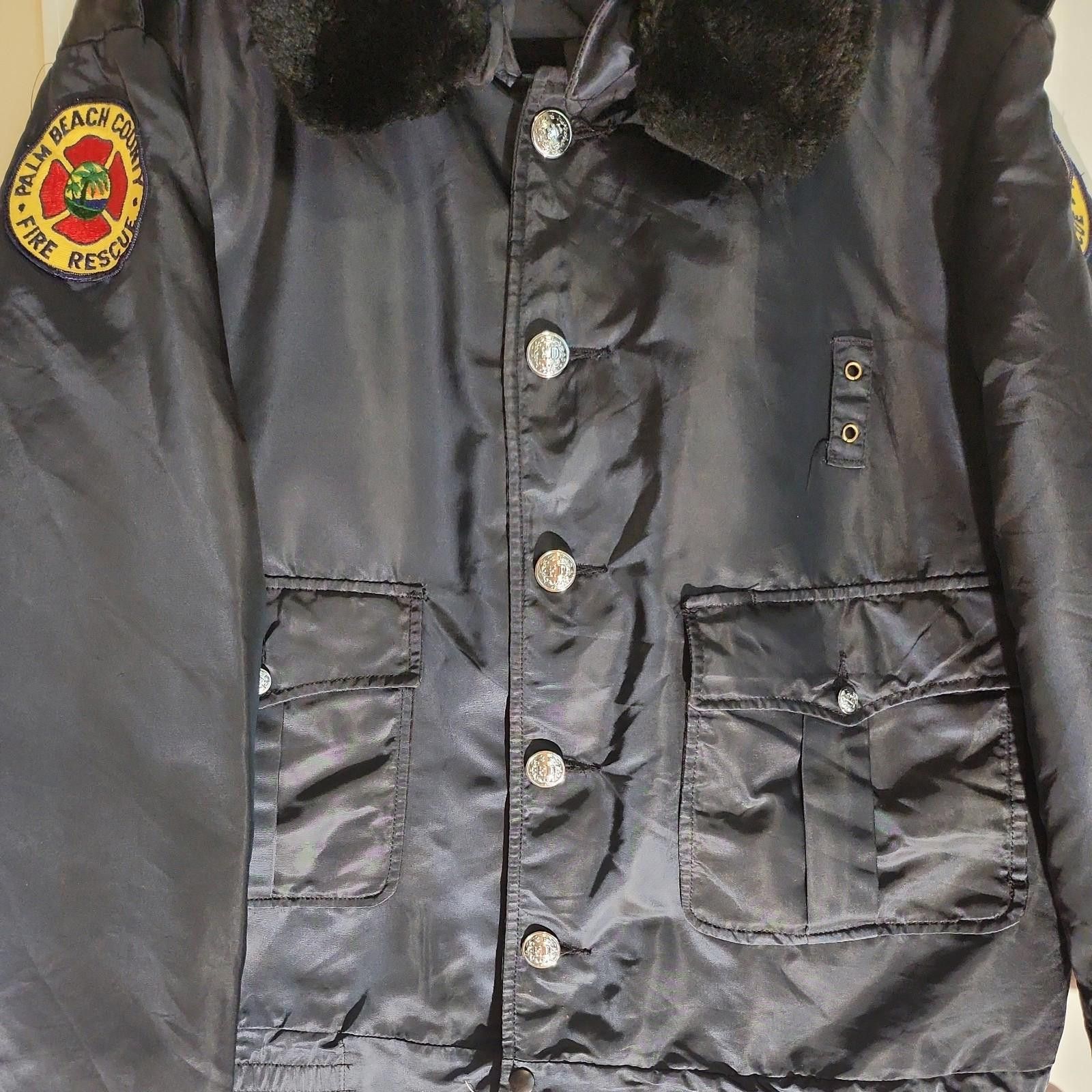 Eddie Bauer Ceiling Zero BLAUER Zip Buttons Fire Jacket Navy Sz 48 L Size US M / EU 48-50 / 2 - 5 Thumbnail