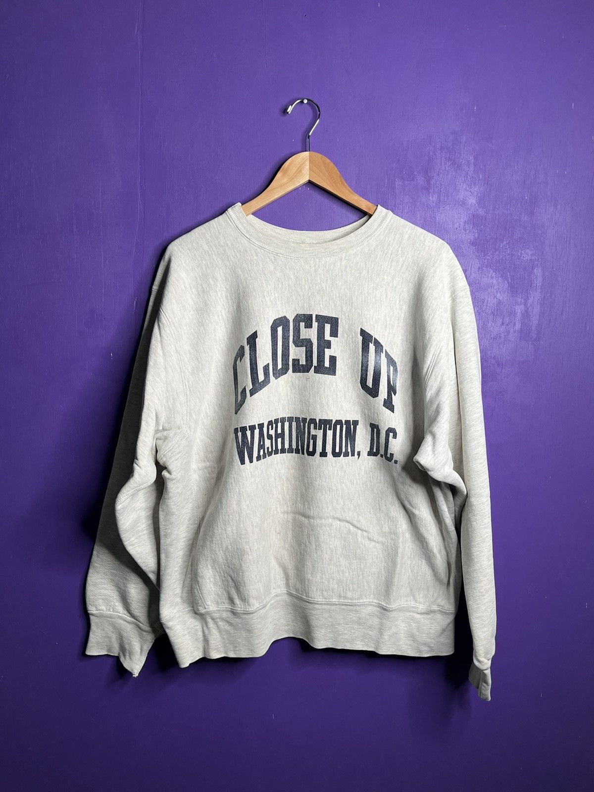 Vintage Vintage 90s Close up Washington DC crewneck Size US XL / EU 56 / 4 - 1 Thumbnail
