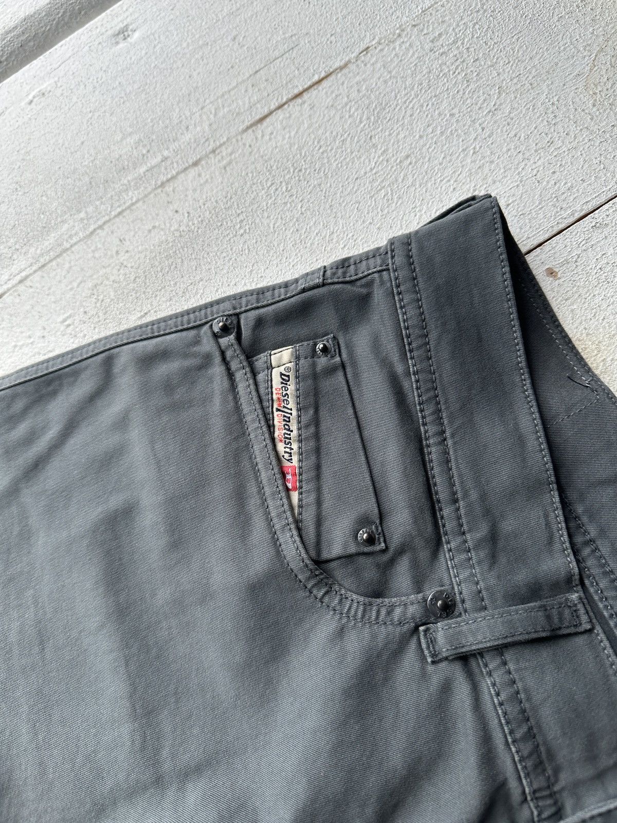 Diesel 🚨 RARE DIESEL MEN DENIM JEANS AVANT GARDE IFSIXWASNINE Y2K Size US 31 - 5 Thumbnail