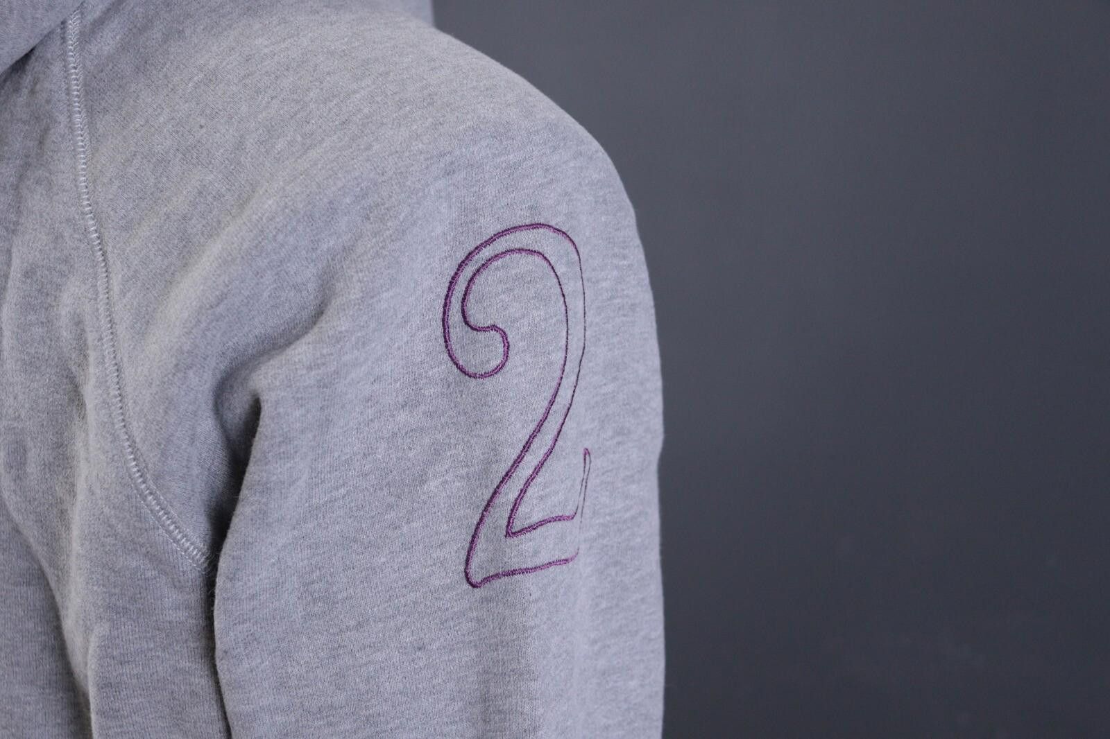 La Martina La Martina Gray Aspen USA Activewear Fleeced Hoodie Size 5 Size XXL / US 16-18 / IT 52-54 - 6 Thumbnail