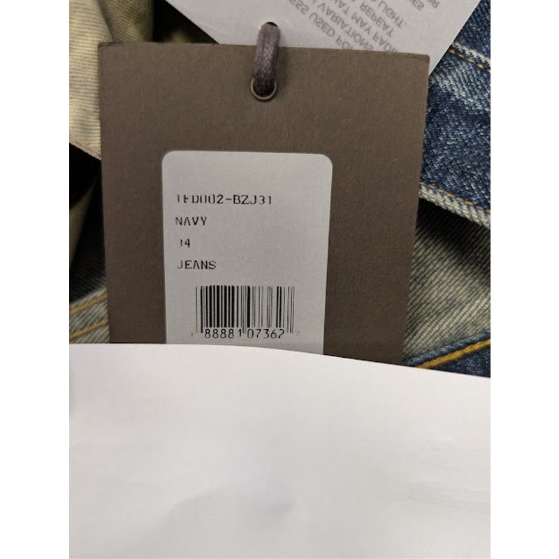 Tom Ford o1rshd1 Straight-Fit Denim Jeans in Navy Size US 34 / EU 50 - 20 Thumbnail