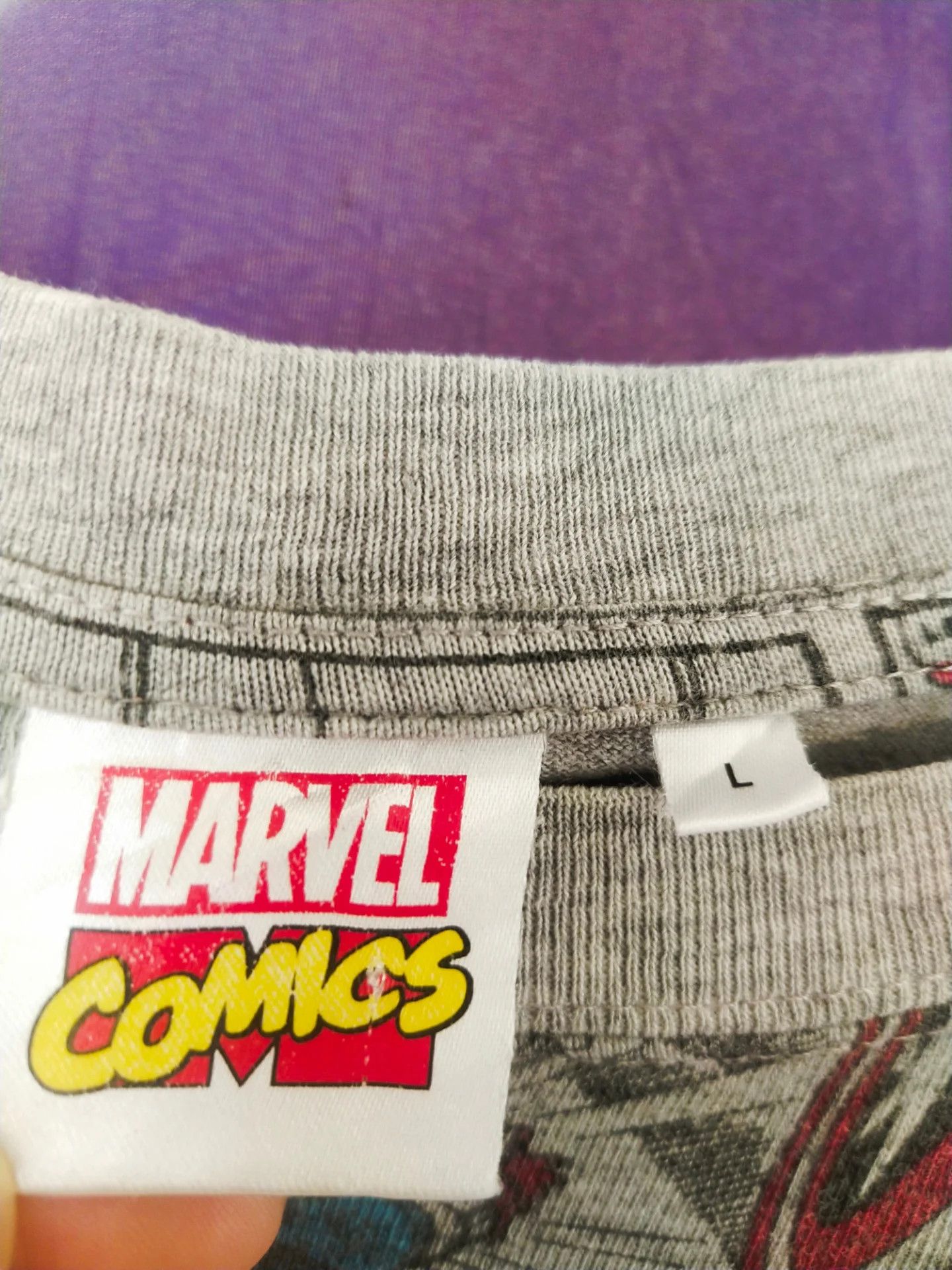 Marvel Comics Marvel Captain America x GU Comic AOP Super Hero Movie Tee Size L / US 10 / IT 46 - 5 Thumbnail