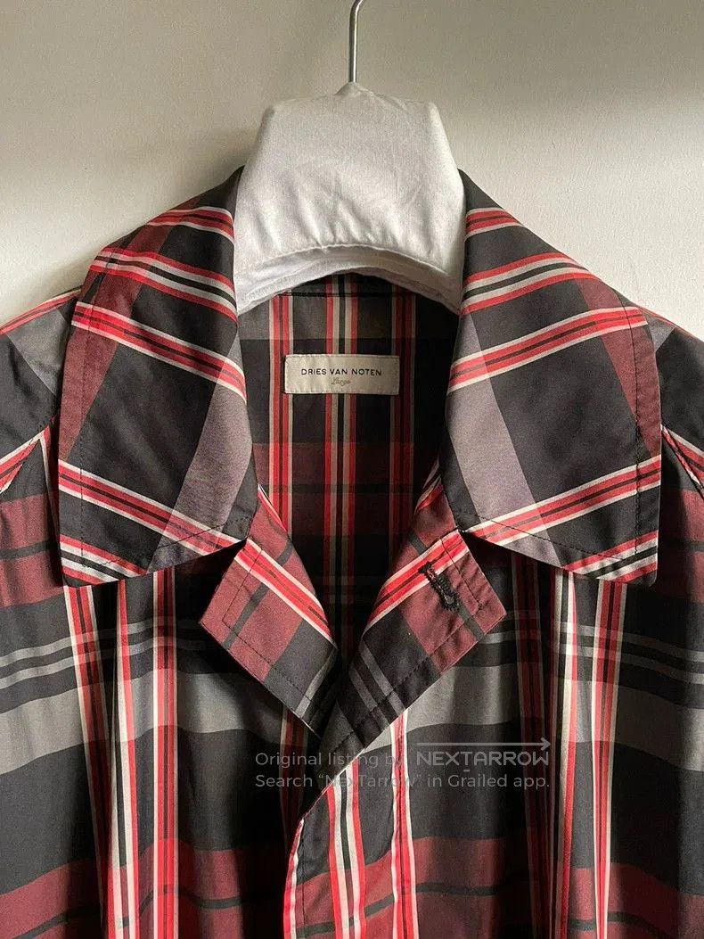 Dries Van Noten Dries Van Noten AW08 Plaid Trench Coat. Size US L / EU 52-54 / 3 - 5 Thumbnail
