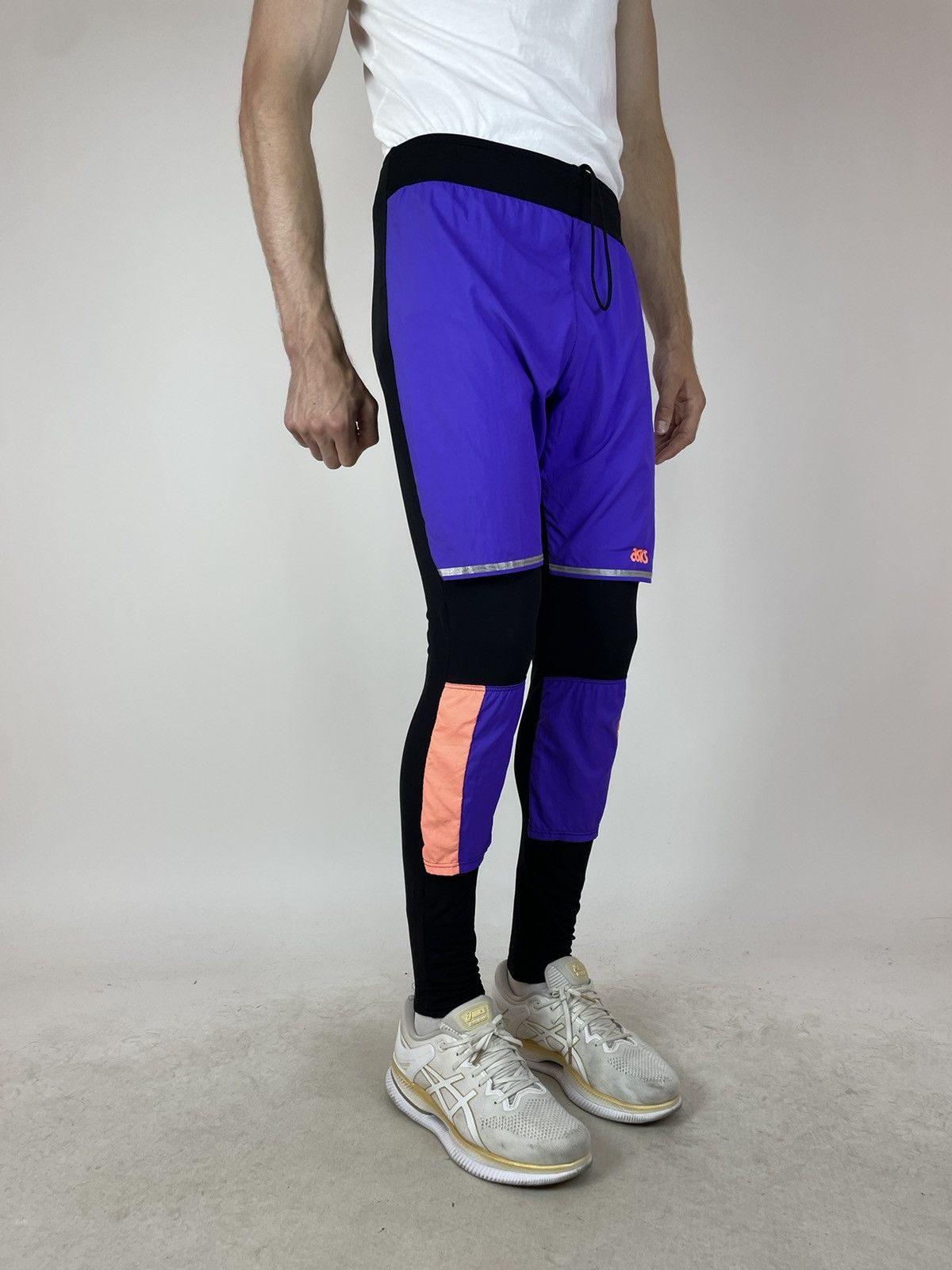 Asics asics track pants retro warm leggings size XL Size US 33 - 4 Thumbnail