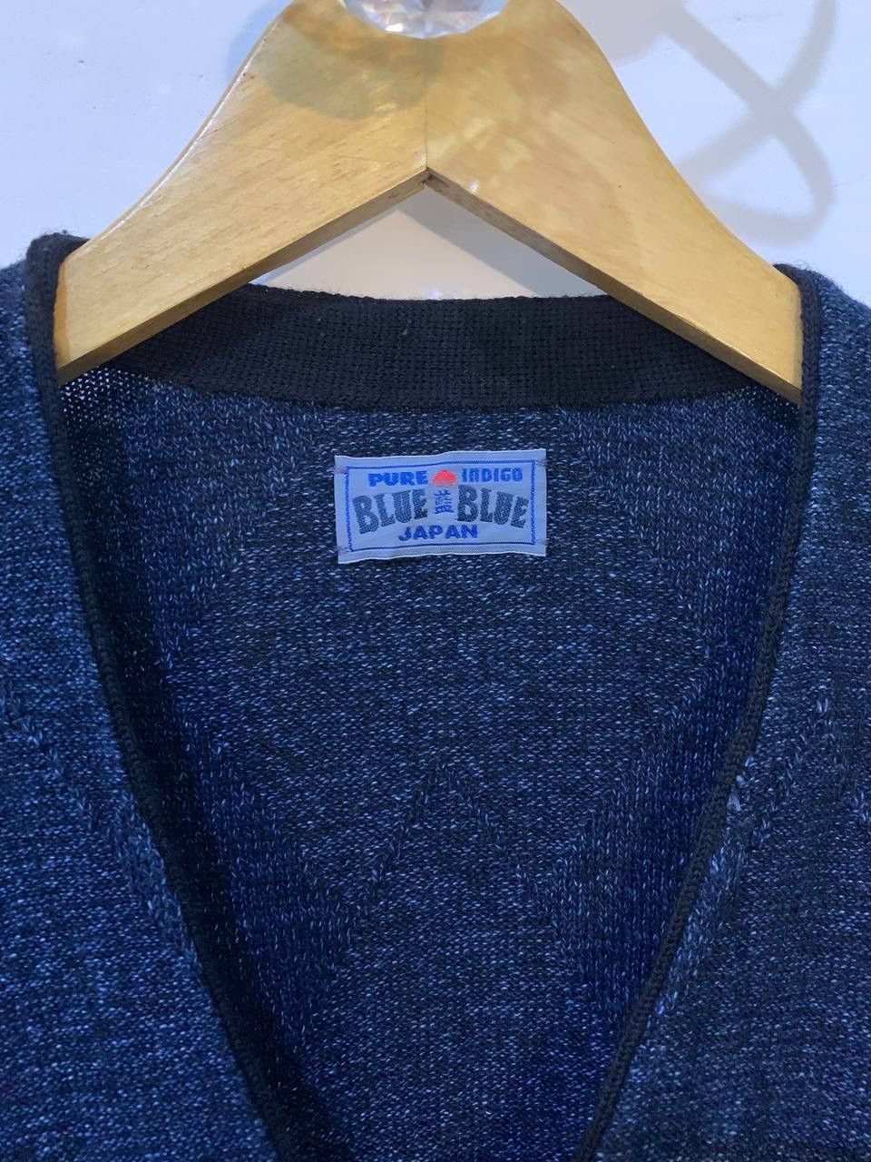 Blue Blue Japan Blue Blue Japan Navy Cardigan with Front Pockets Size US S / EU 44-46 / 1 - 8 Thumbnail