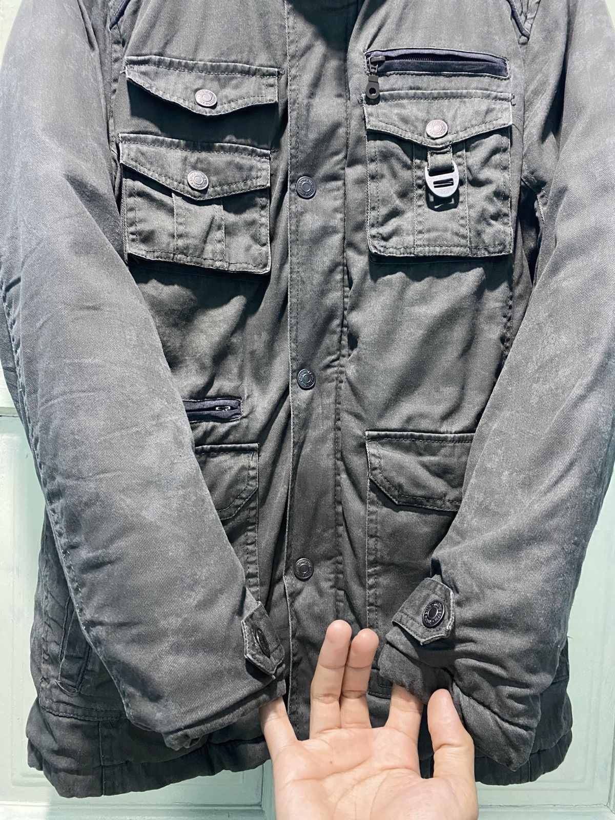 In The Attic The Attic Multi-pocket Field Camoflage Puffer Jacket Size US L / EU 52-54 / 3 - 5 Thumbnail