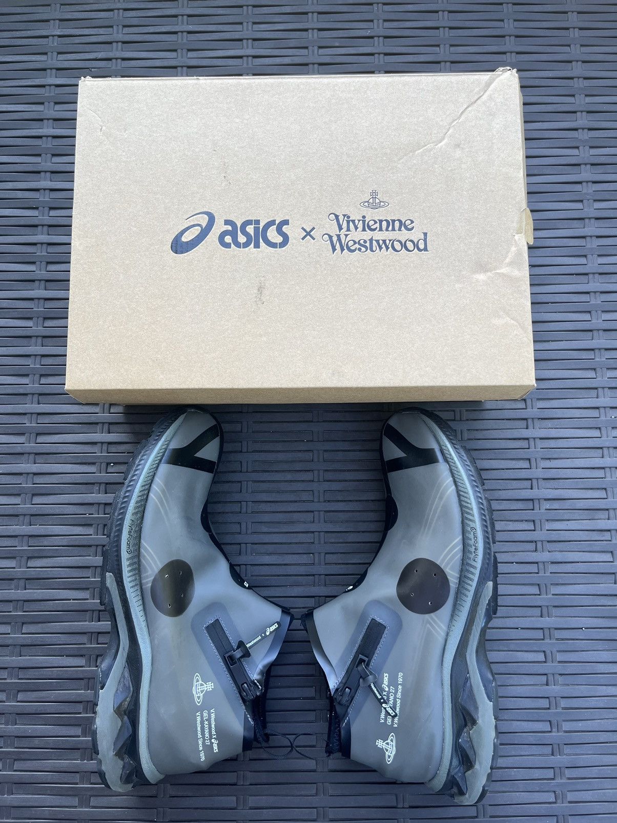 Asics × Vivienne Westwood Asics x Vivienne Westwood Gel-Kayano 27 LTX Black Snakers Size US 9 / EU 42 - 5 Thumbnail