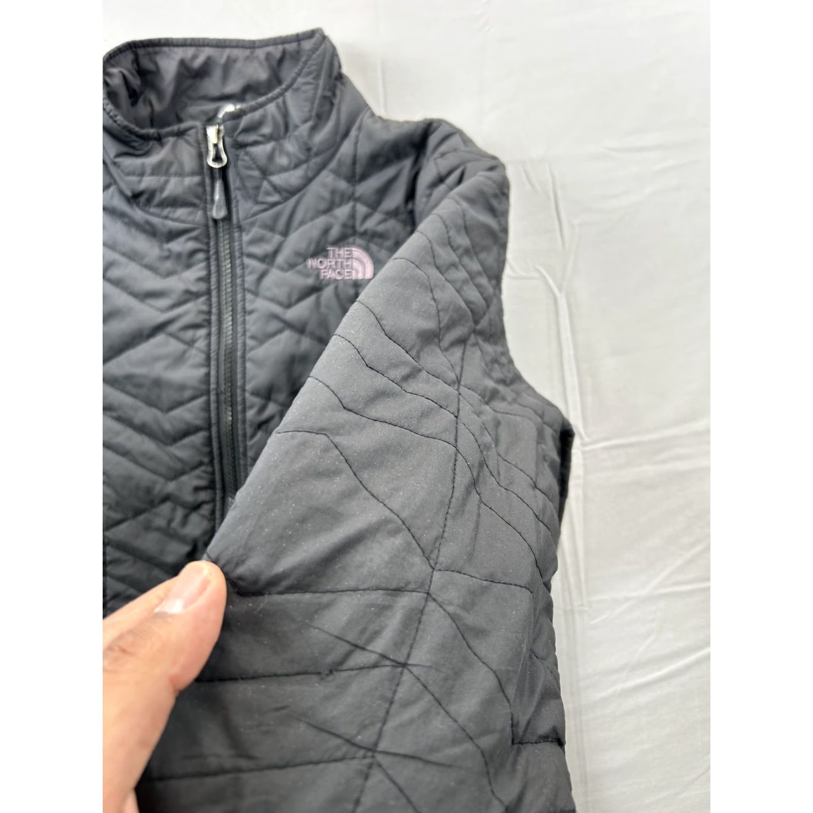 The North Face The North Face Jacket Womens Small Black Quilted Insulated Full Zip Nylon Size S / US 4 / IT 40 - 5 Thumbnail