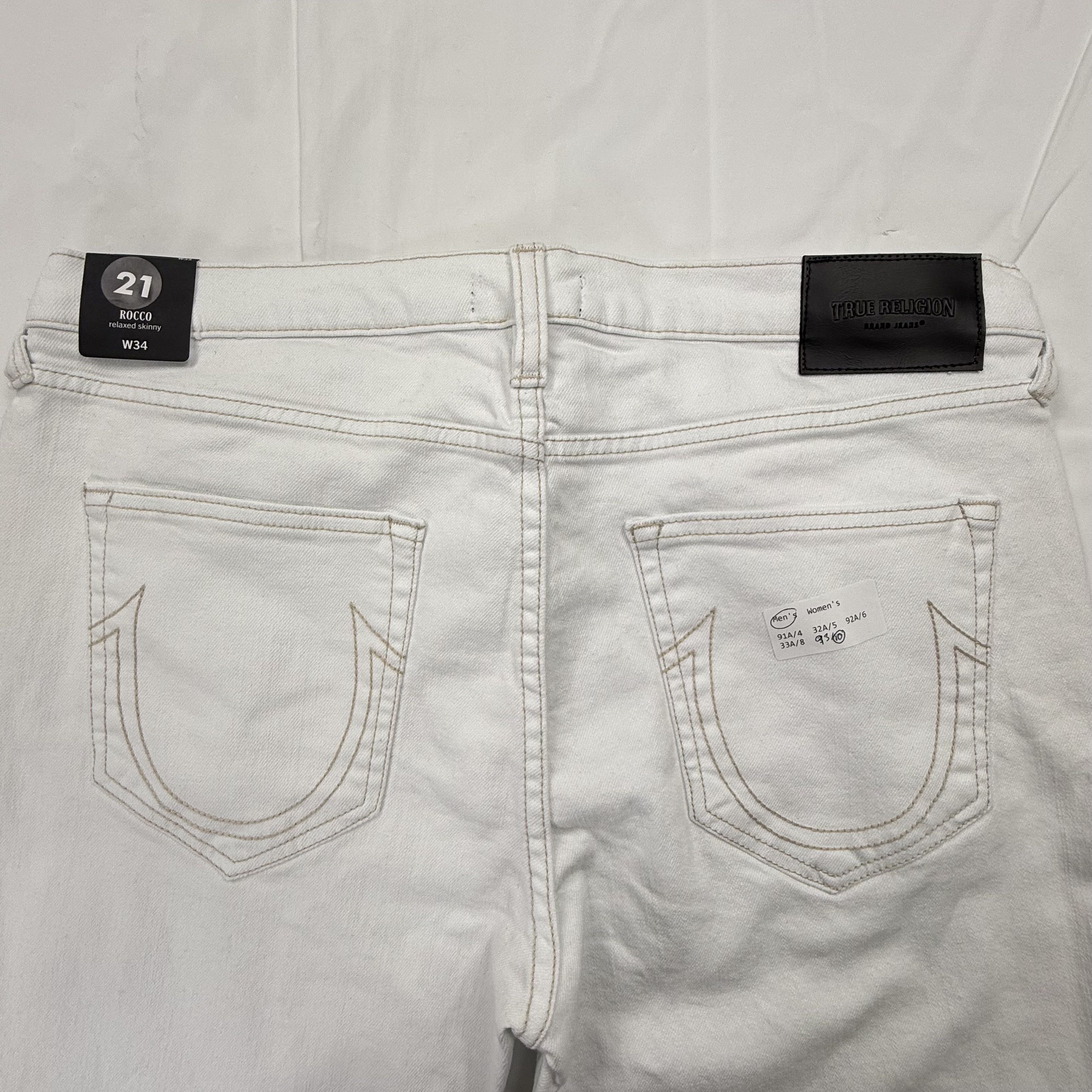 True Religion True Religion Rocco Relaxed Skinny Jeans Mens 34 Denim Size US 34 / EU 50 - 7 Thumbnail