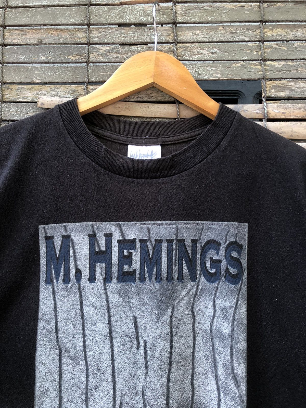 Band Tees × Vintage RARE Vintage 90s M.Hemings Slide Into Home Bass FMC Tee Size US L / EU 52-54 / 3 - 4 Thumbnail