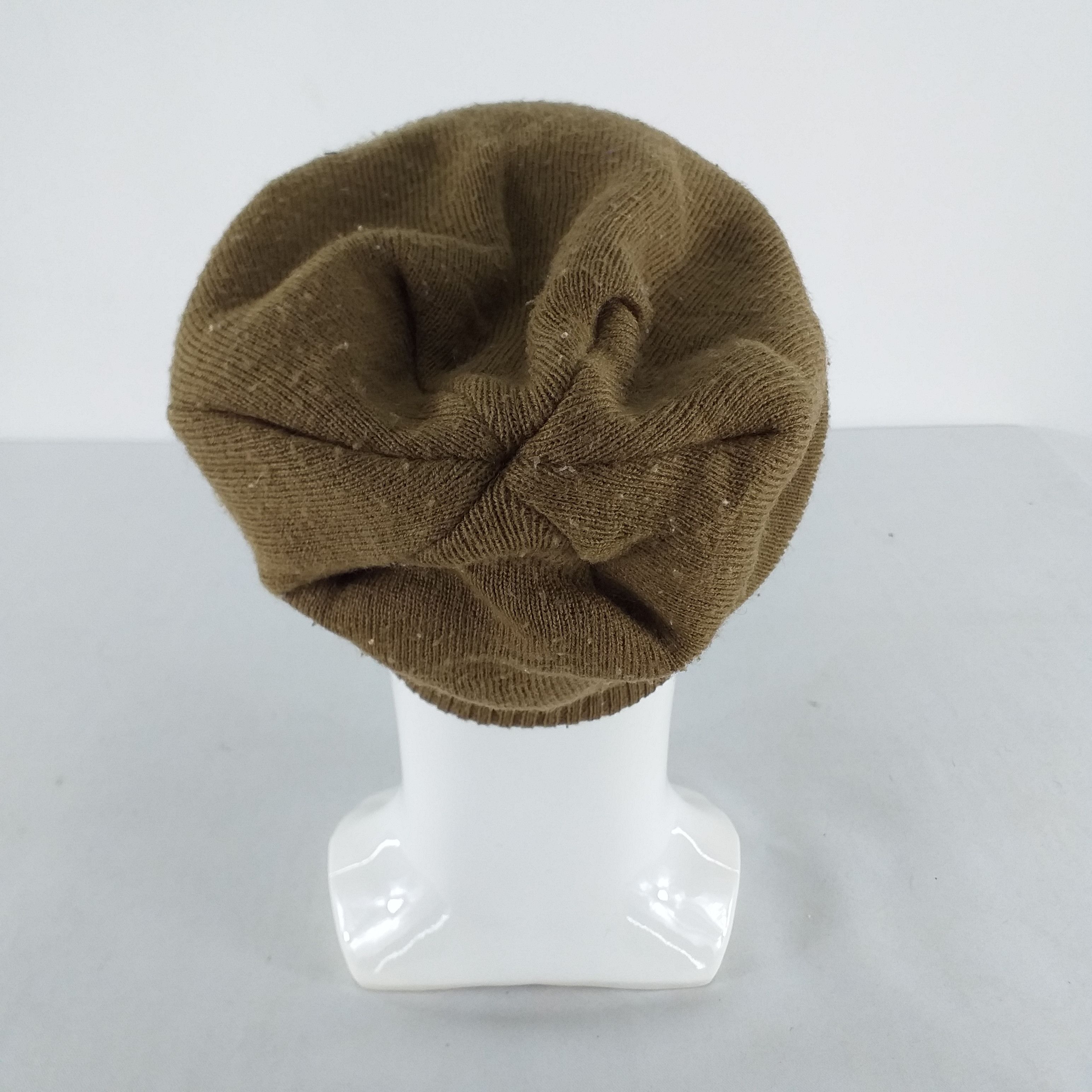 Japanese Brand Sacred Skull Embroidery Snow Cap Hat Beanie -BN352 Size ONE SIZE - 2 Thumbnail