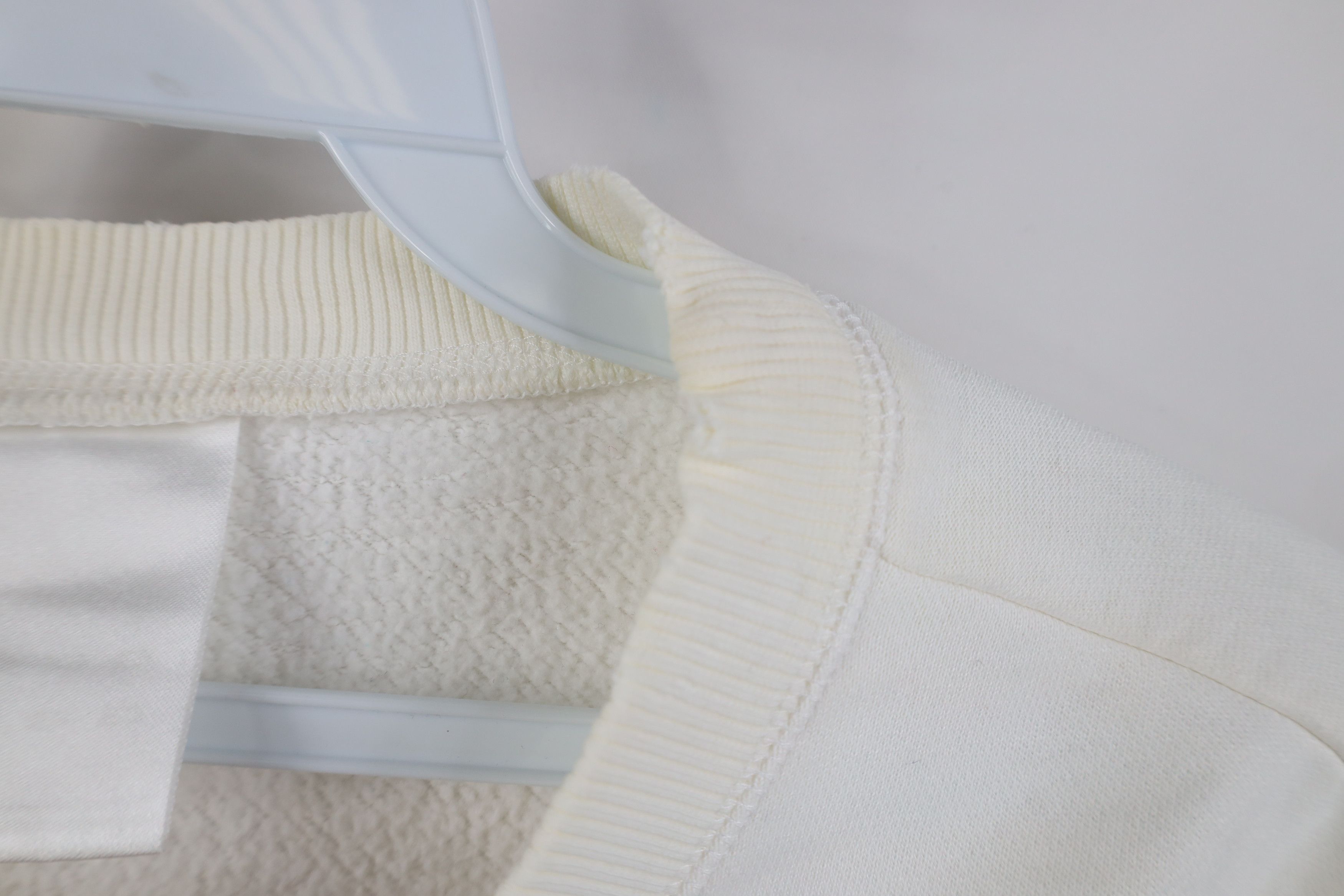 Adidas Vintage 90s Y2K Adidas Babydoll Cropped Sweatshirt White Size L / US 10 / IT 46 - 8 Thumbnail