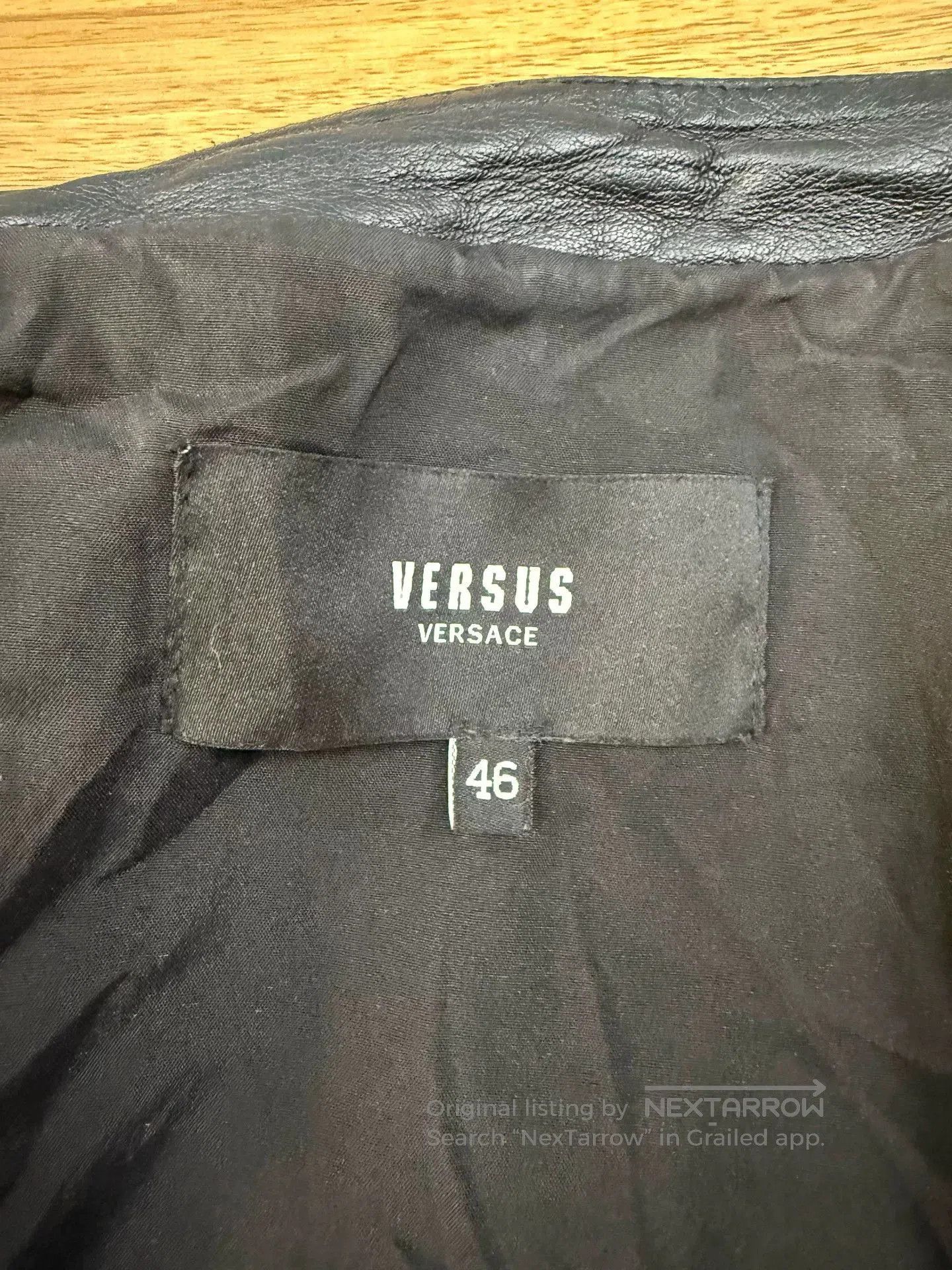 Versace Versace Black Leather Biker Jacket. Size US S / EU 44-46 / 1 - 4 Thumbnail