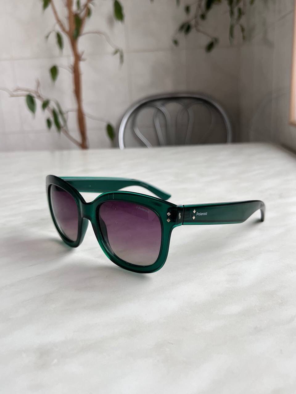 Polaroid × Vintage Vintage Polaroid Sunglasses Green Square Frame Eyewear Hype Size ONE SIZE - 1 Thumbnail