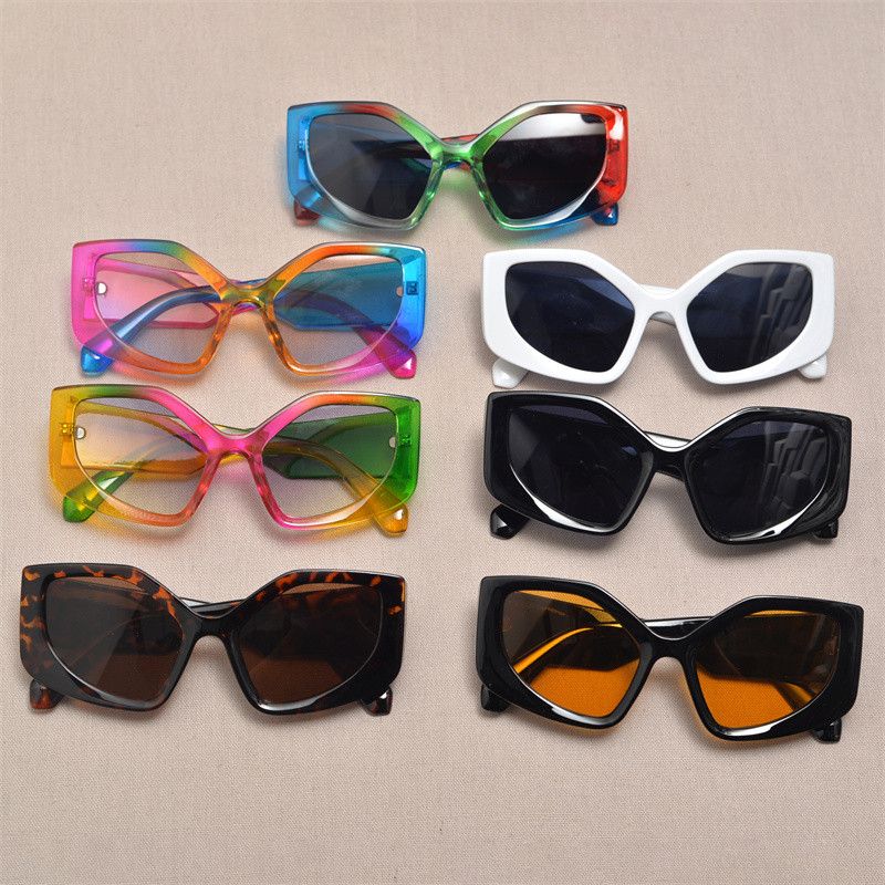 VIBE Future Street ins style custom avant-garde sunglasses Size ONE SIZE - 3 Thumbnail